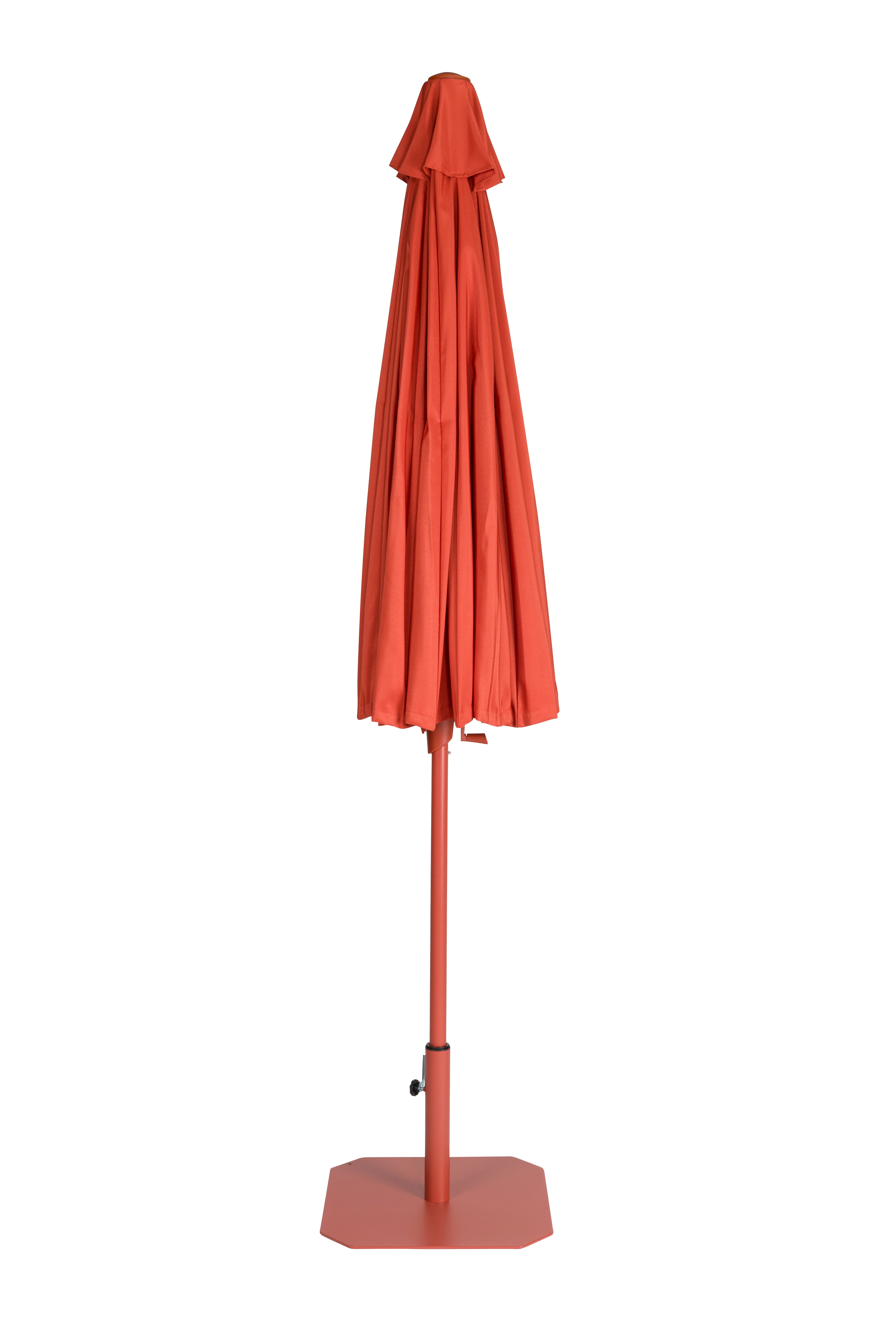 Parasol z podstawą SUNSHINE czerwony
