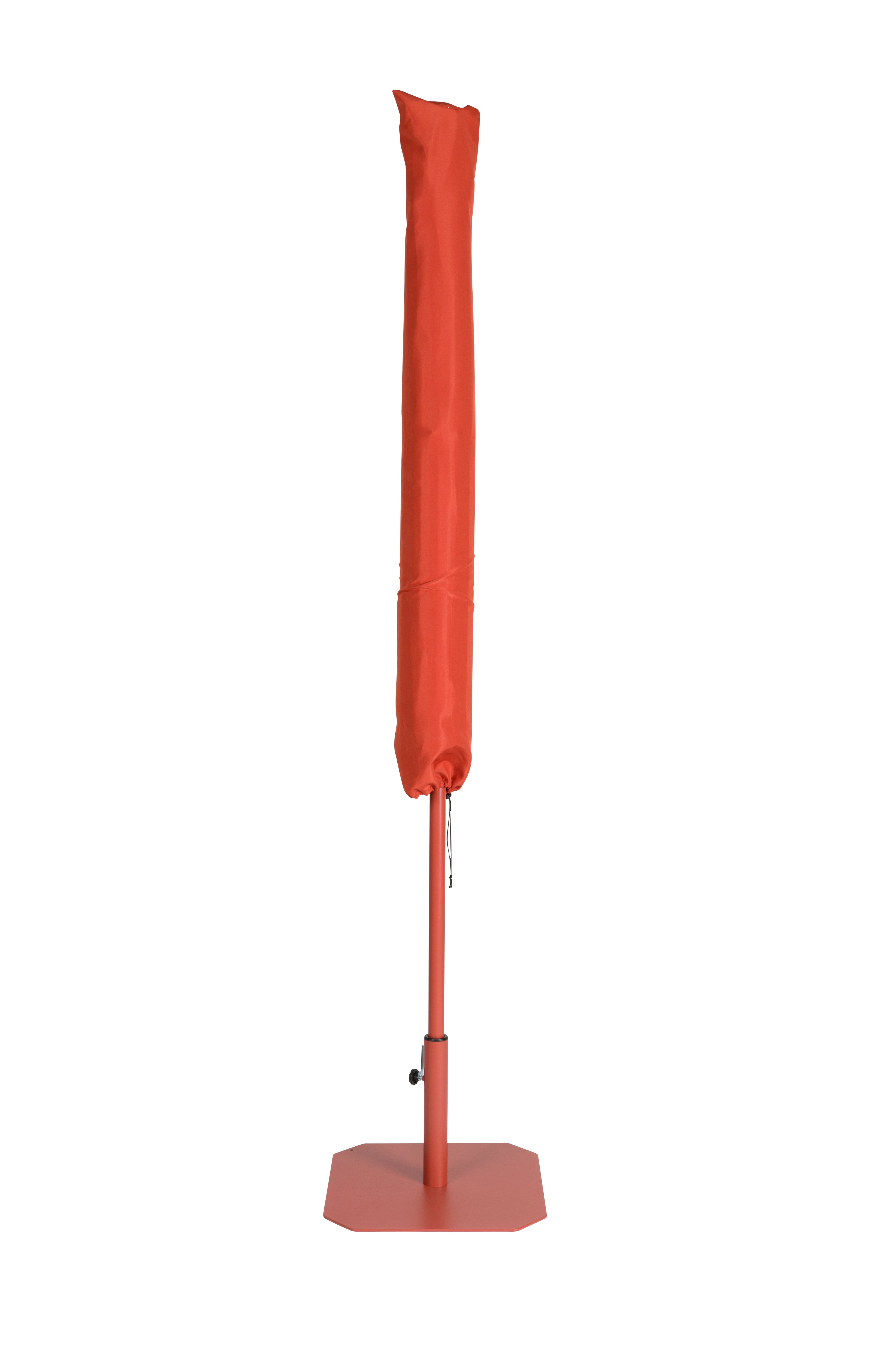 Parasol z podstawą SUNSHINE czerwony