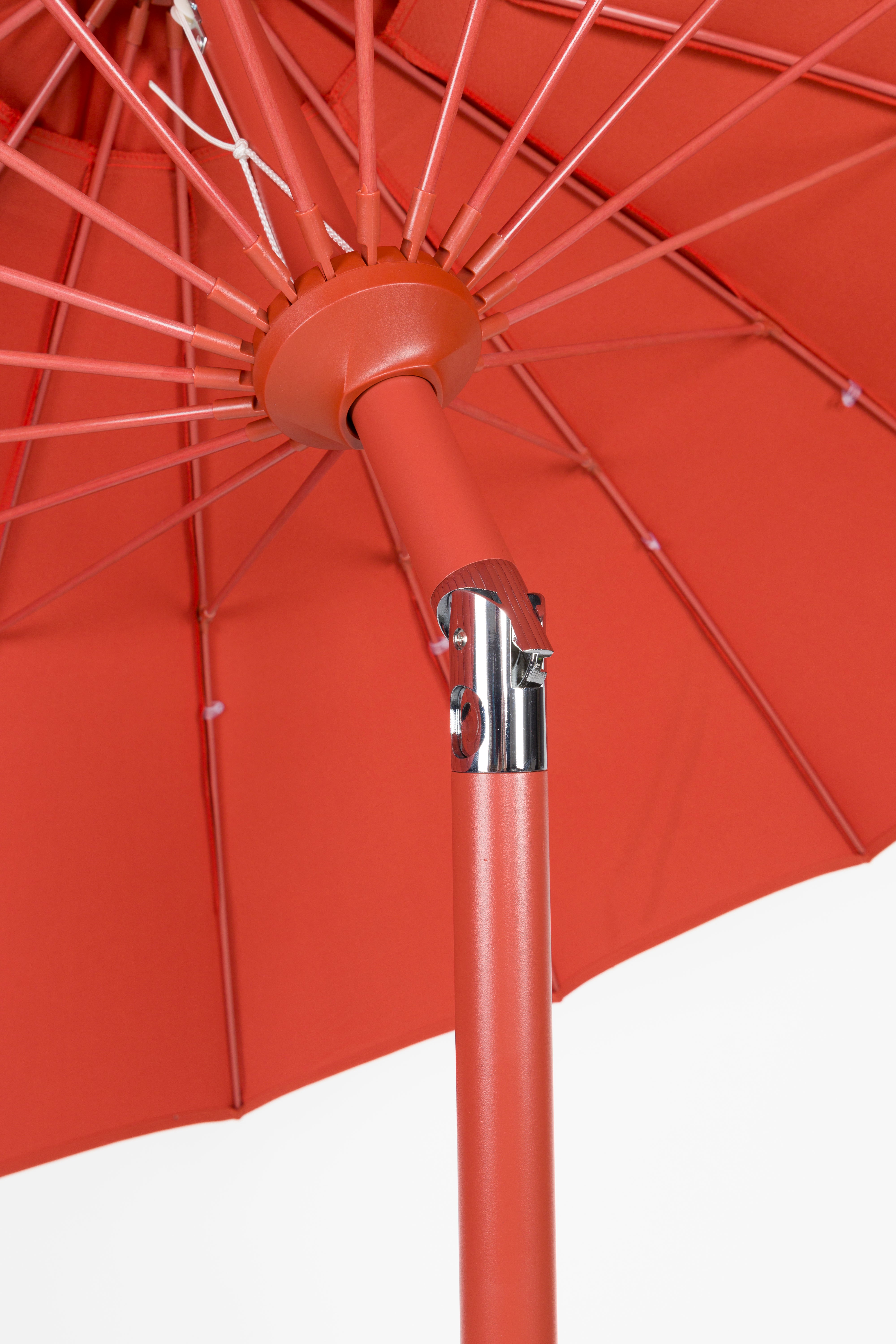 Parasol z podstawą SUNSHINE czerwony