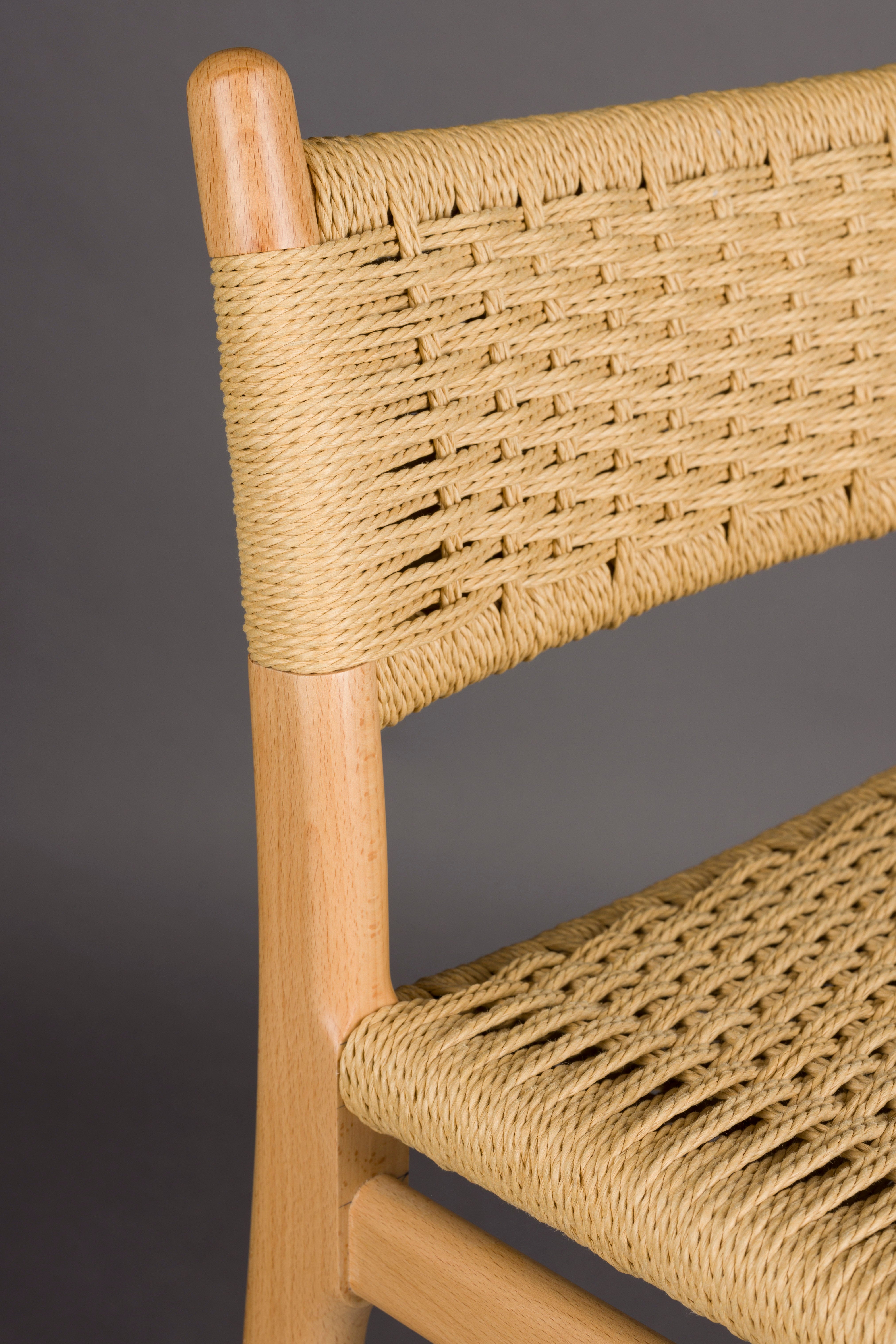 Hocker CECILE aus Buchenholz