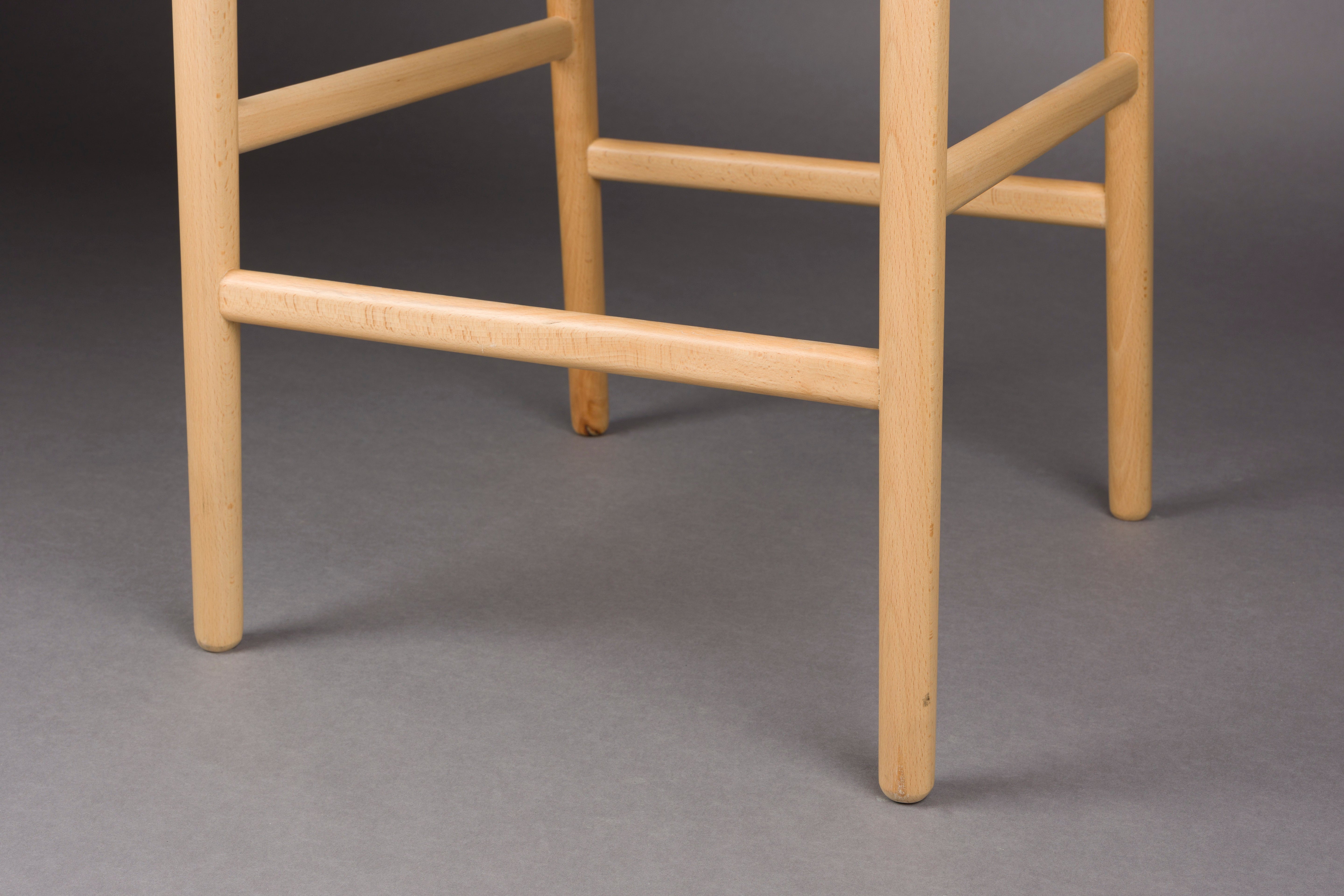 Hocker CECILE aus Buchenholz