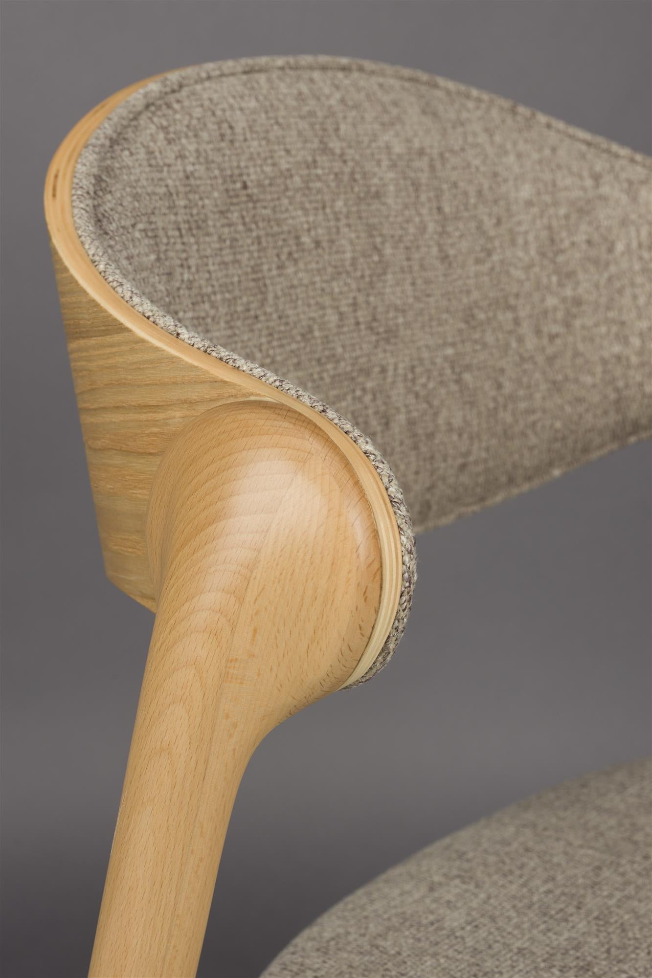 Hocker BABINGTON braun [Klaudia] [Ameia spr]