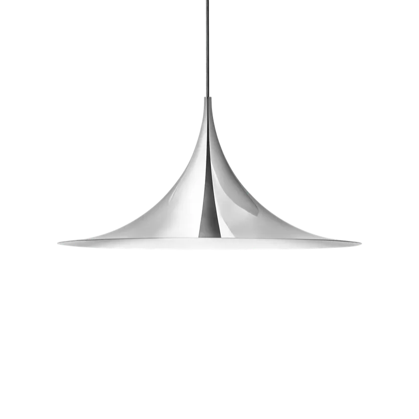 SEMI chrome pendant lamp