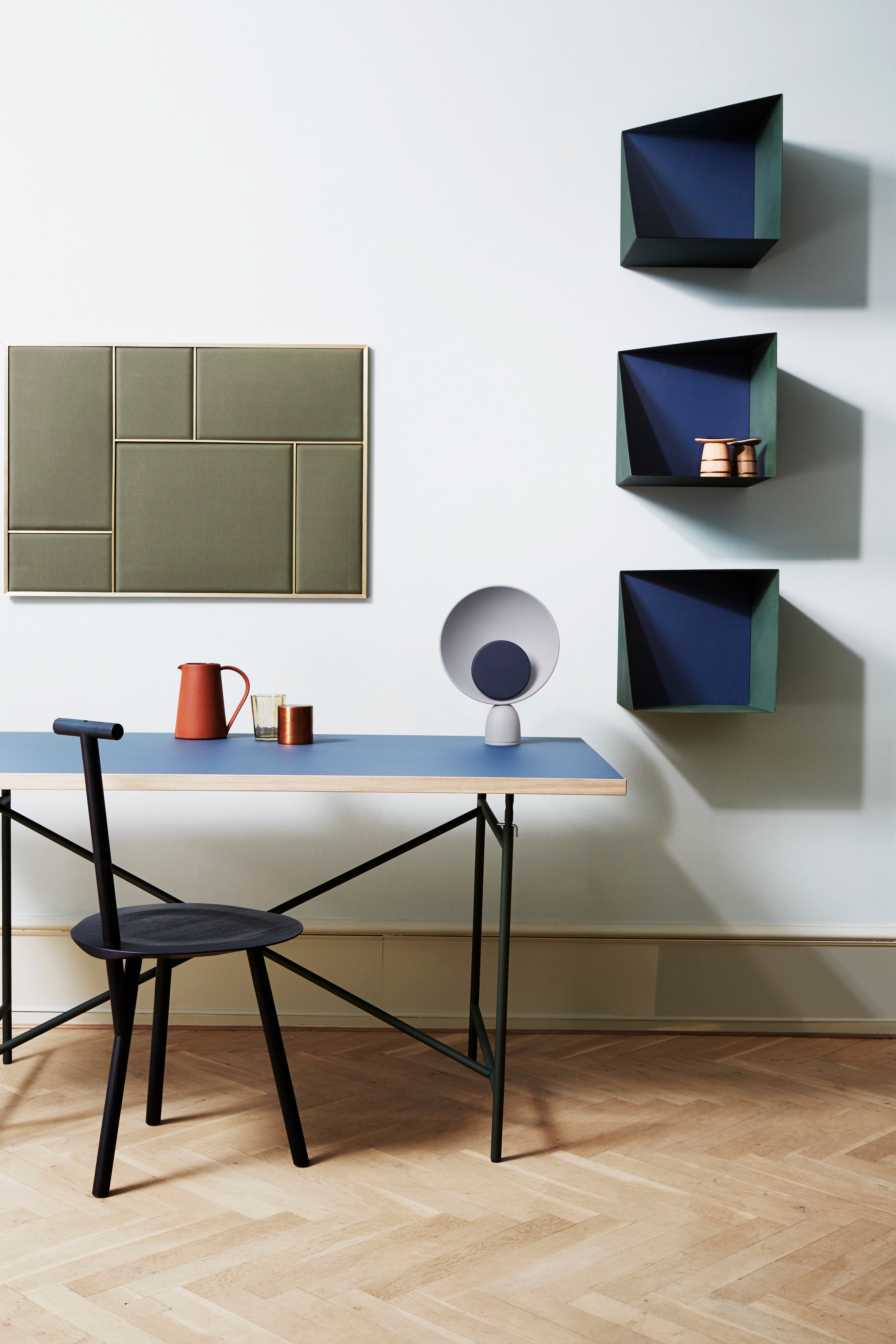 Stuhl SPADE blau