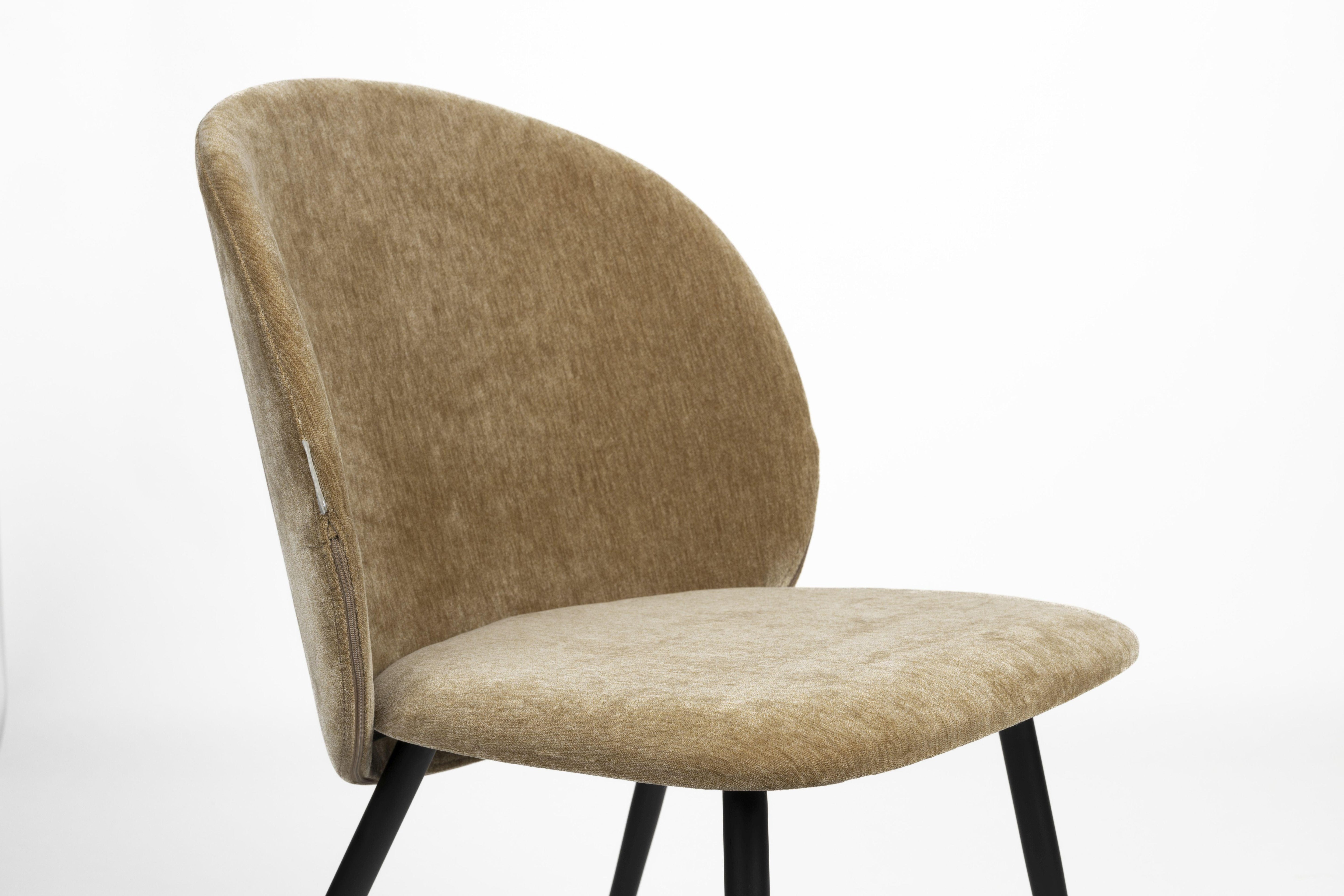 Krzesło COZY musztardowy Zuiver    Eye on Design