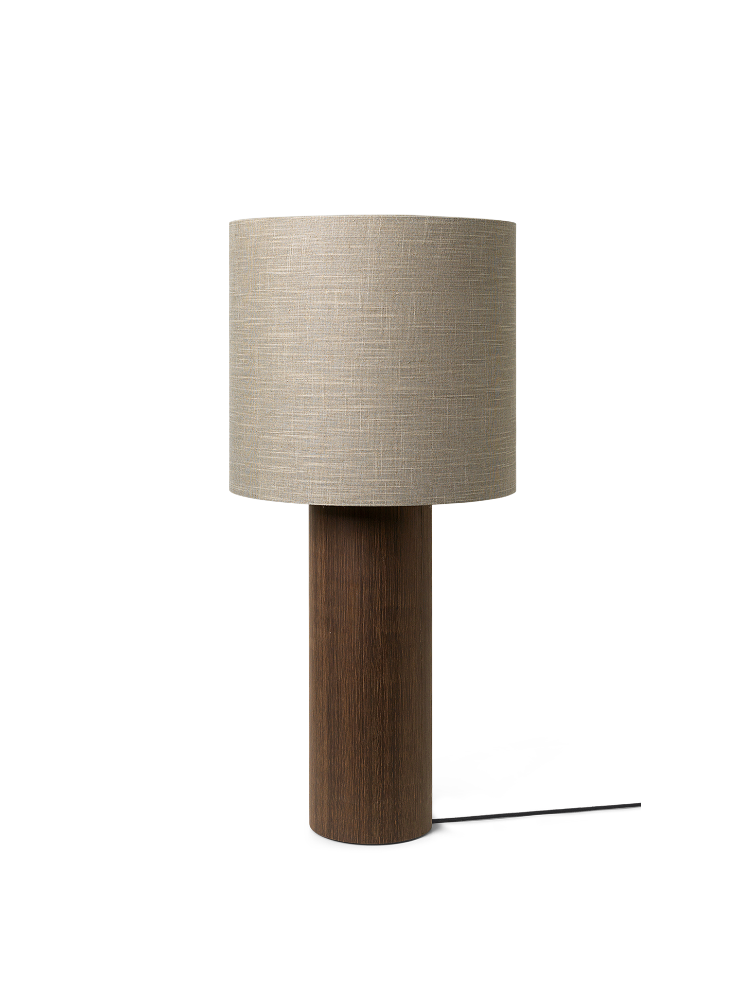 Basic floor lamp Post oak veneer