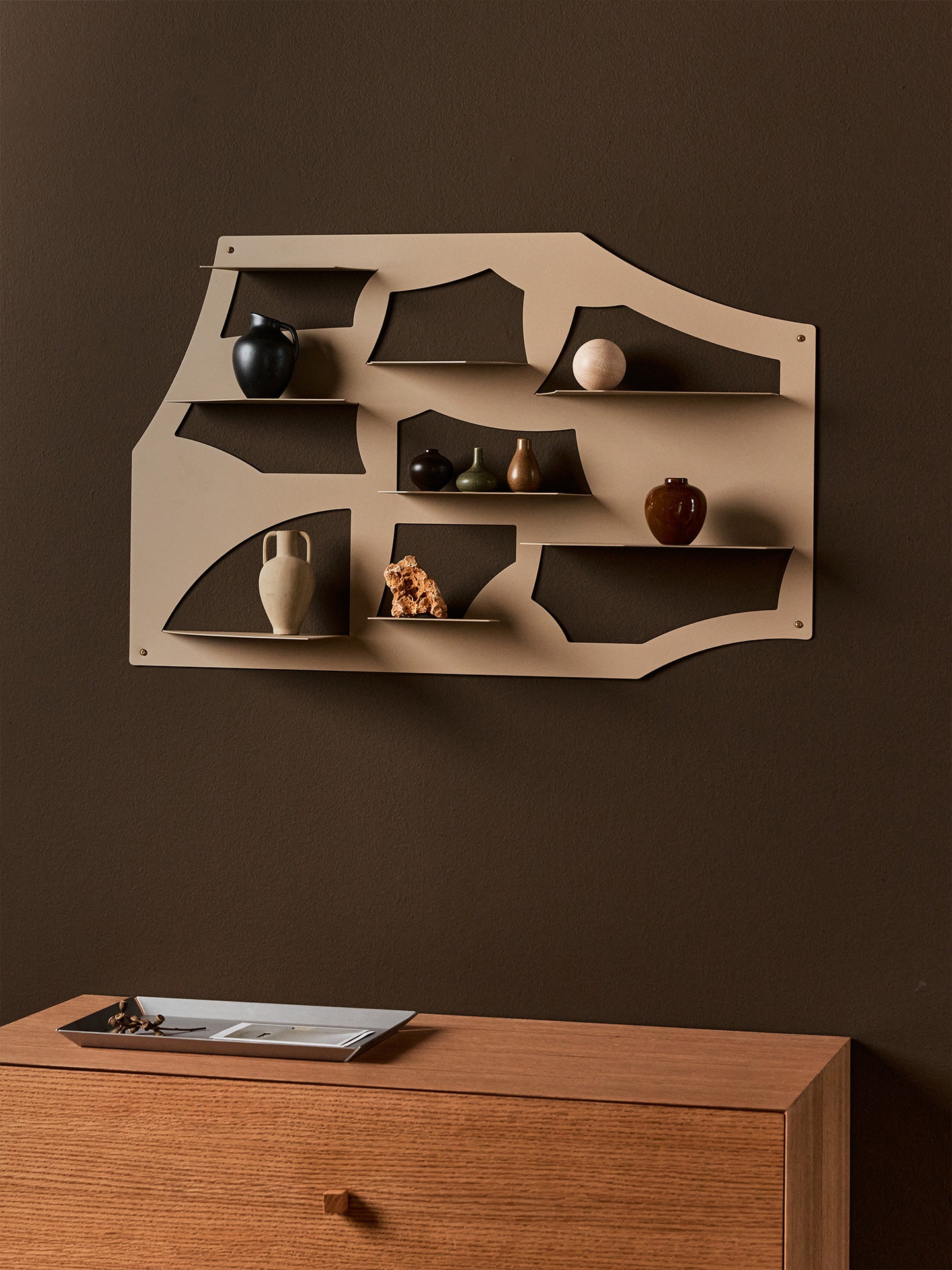 Półka LETA SHELF beżowy