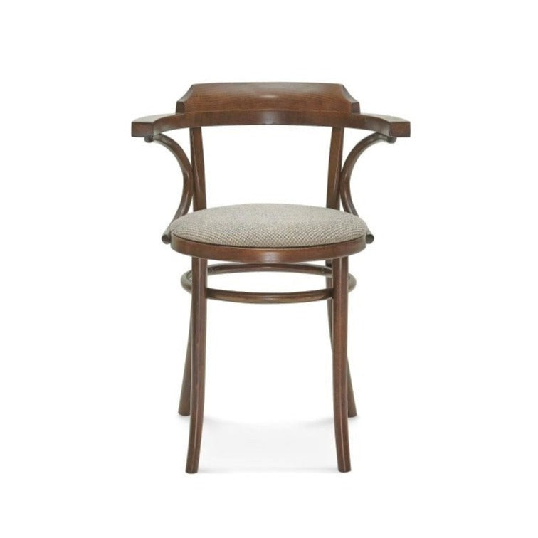 Krzesło z podłokietnikami B-1110 drewno bukowe Fameg    Eye on Design