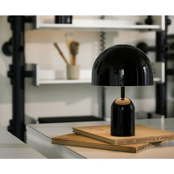 Bell Black portable lamp