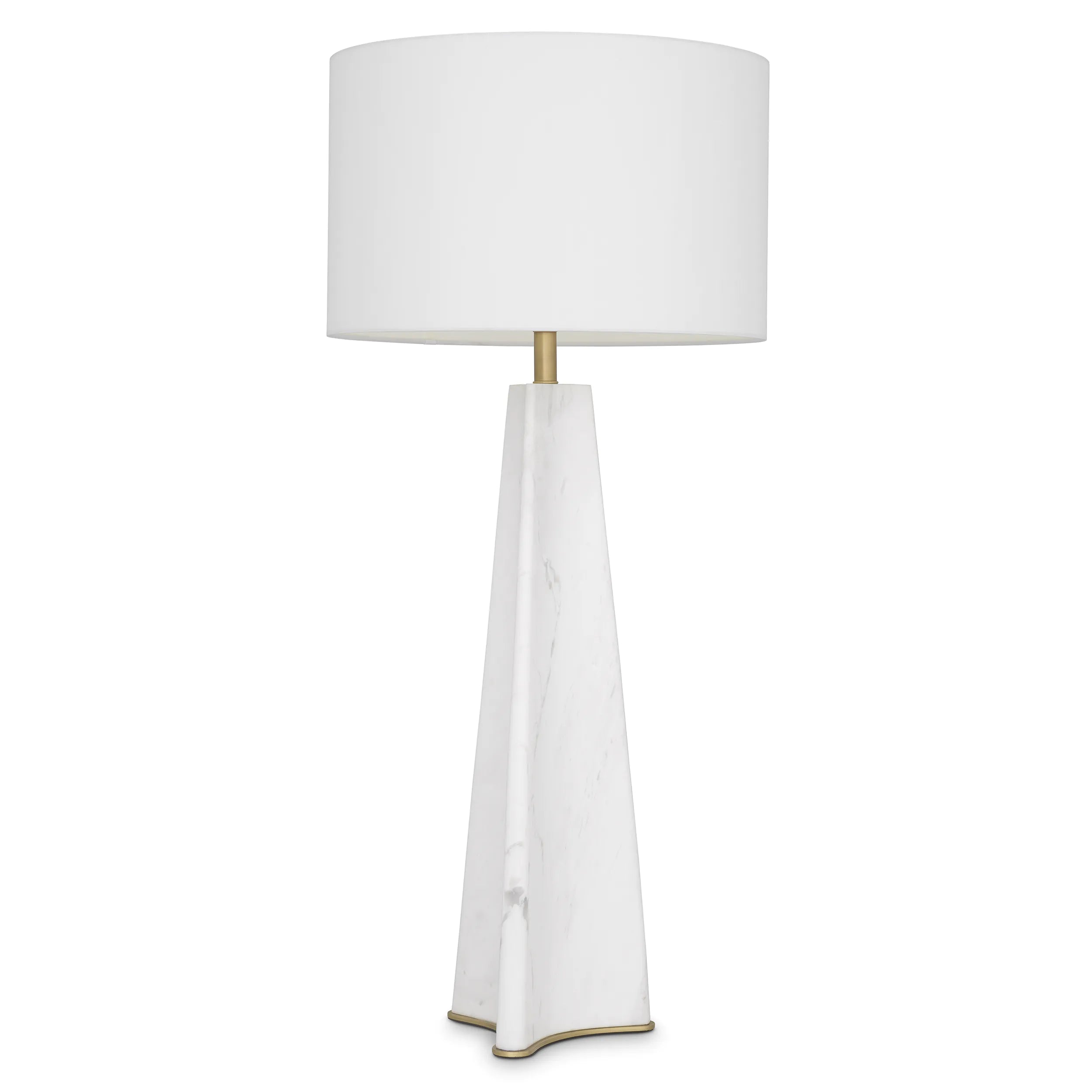 Lampa stołowa BENSON biały marmur Eichholtz    Eye on Design