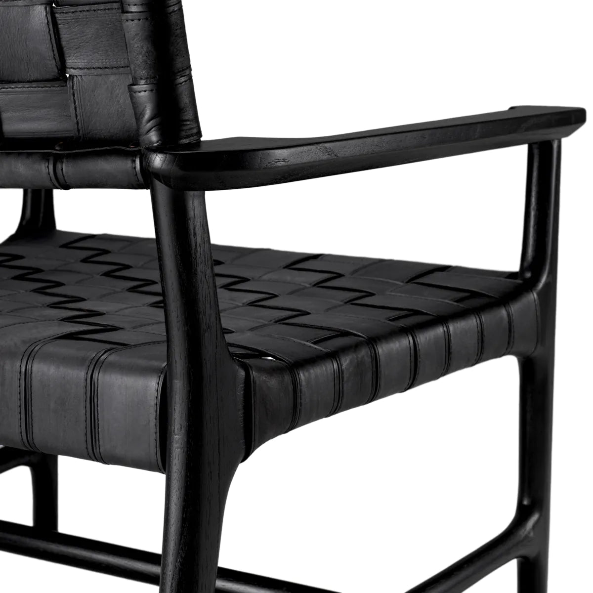 Tiberio black armchair [Ola] [Amelia SPR/improved description]