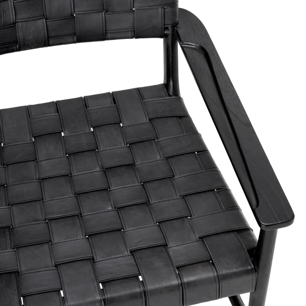 Tiberio black armchair