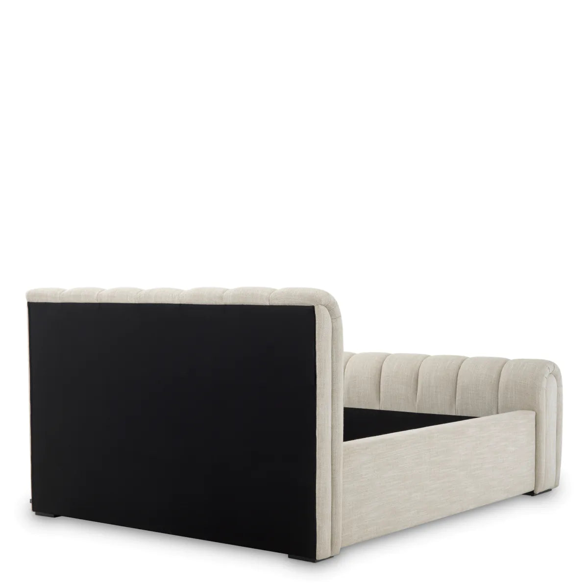 Upholstered bed Kayden beige