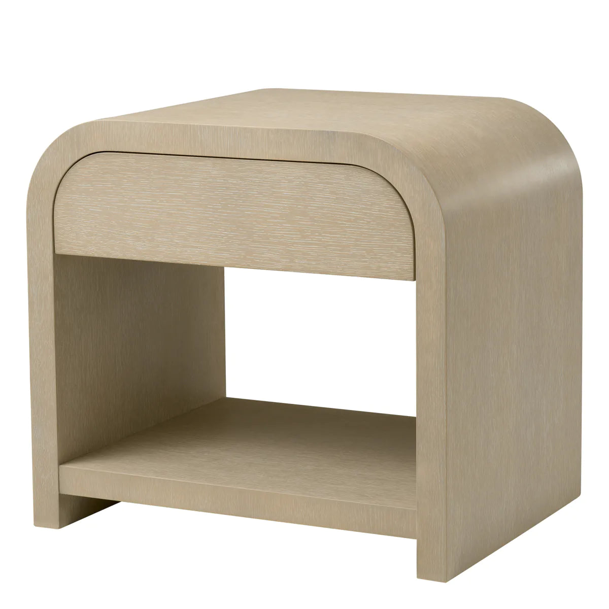 Rhodes night cabinet light oak veneer