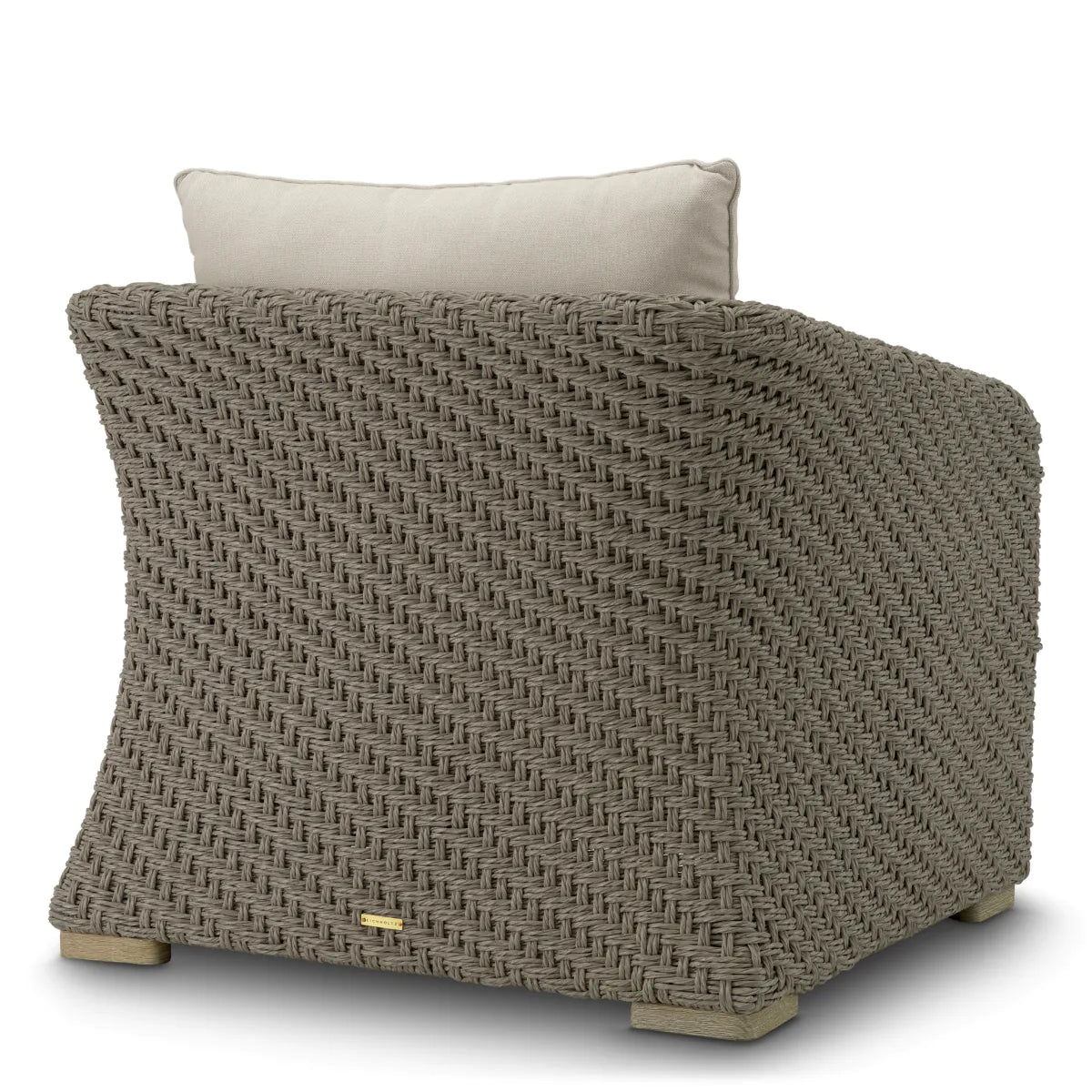 Gartensessel Bryson Gray mit Beige