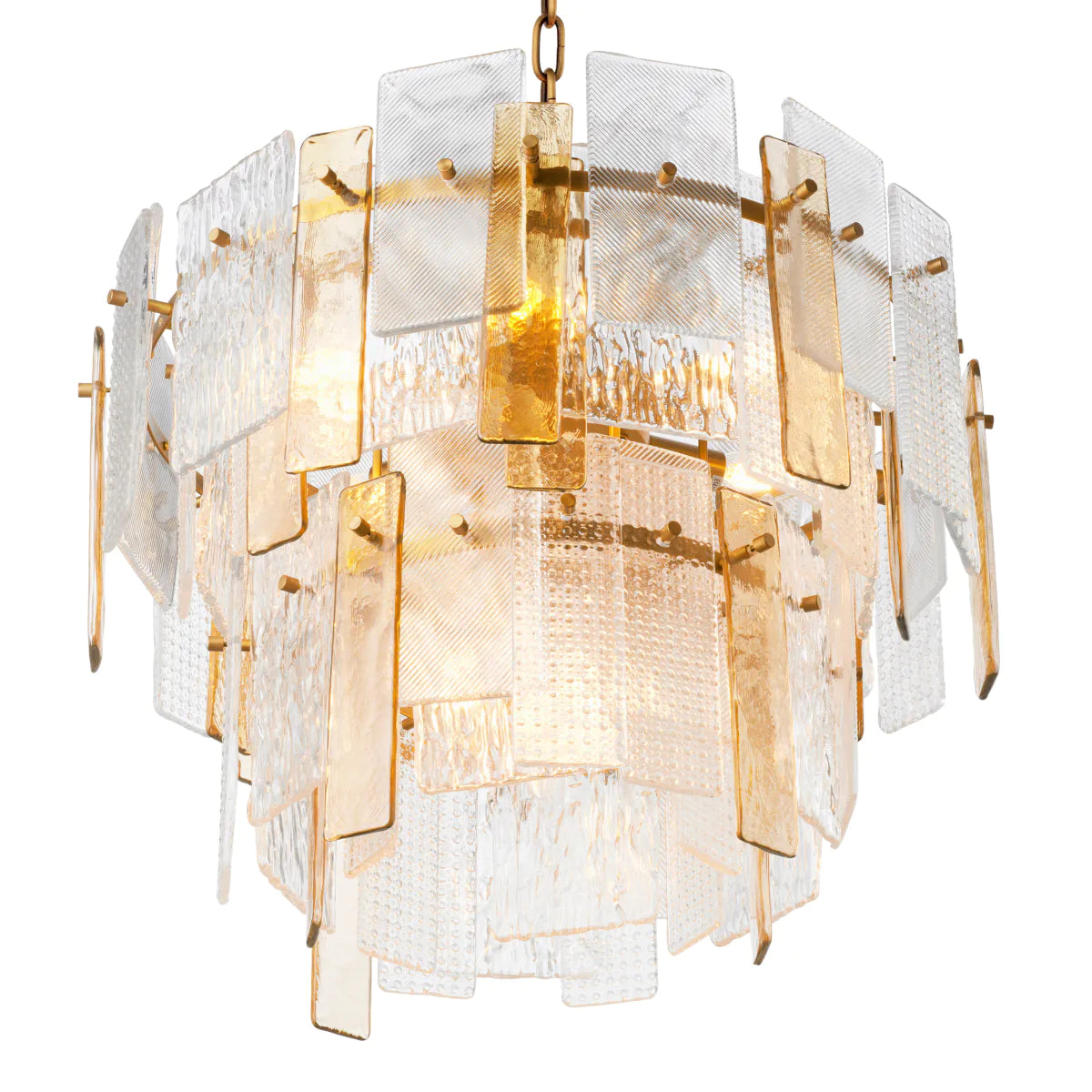 Cassiano transparent glass chandelier