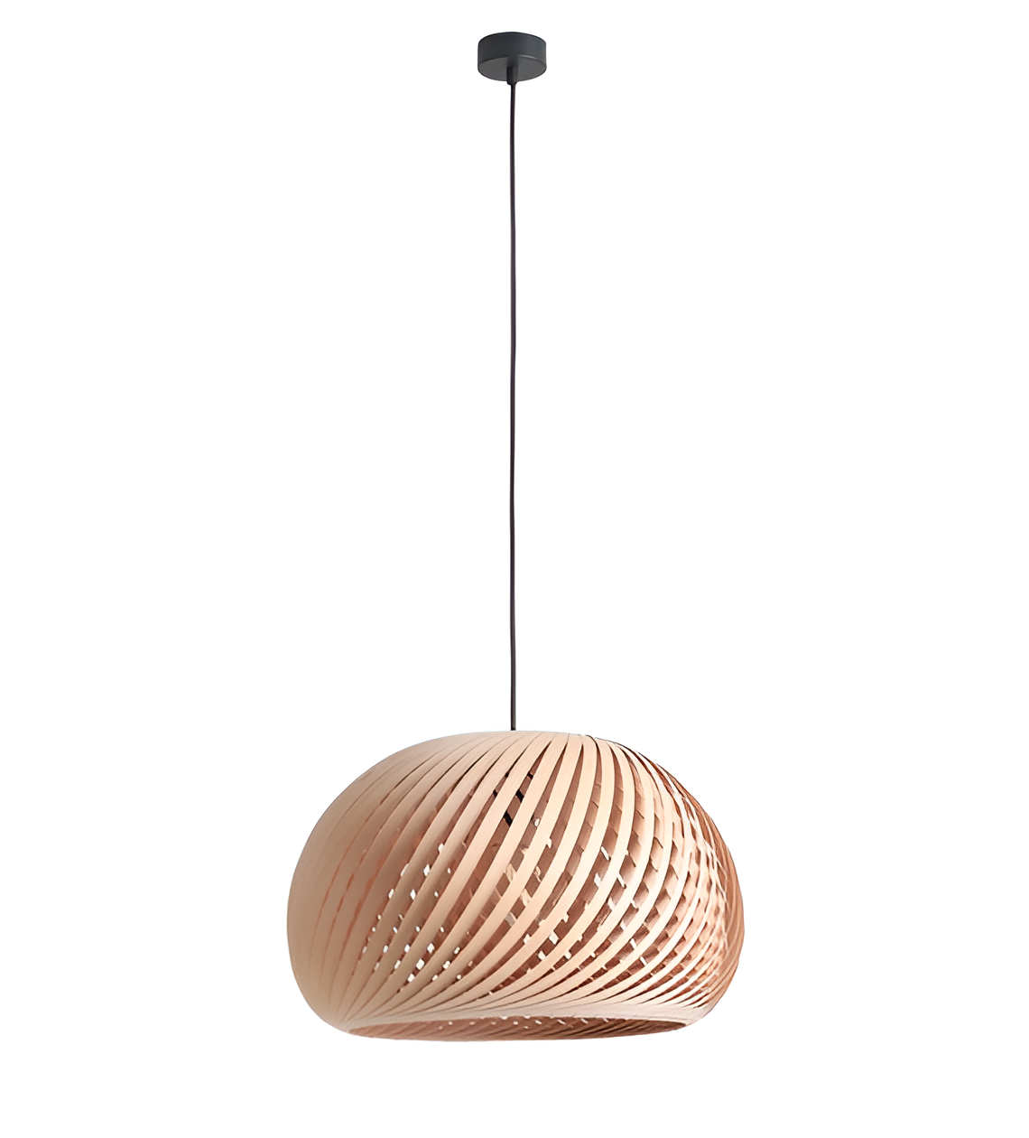 Lampa wisząca NATURE CROSS drewno