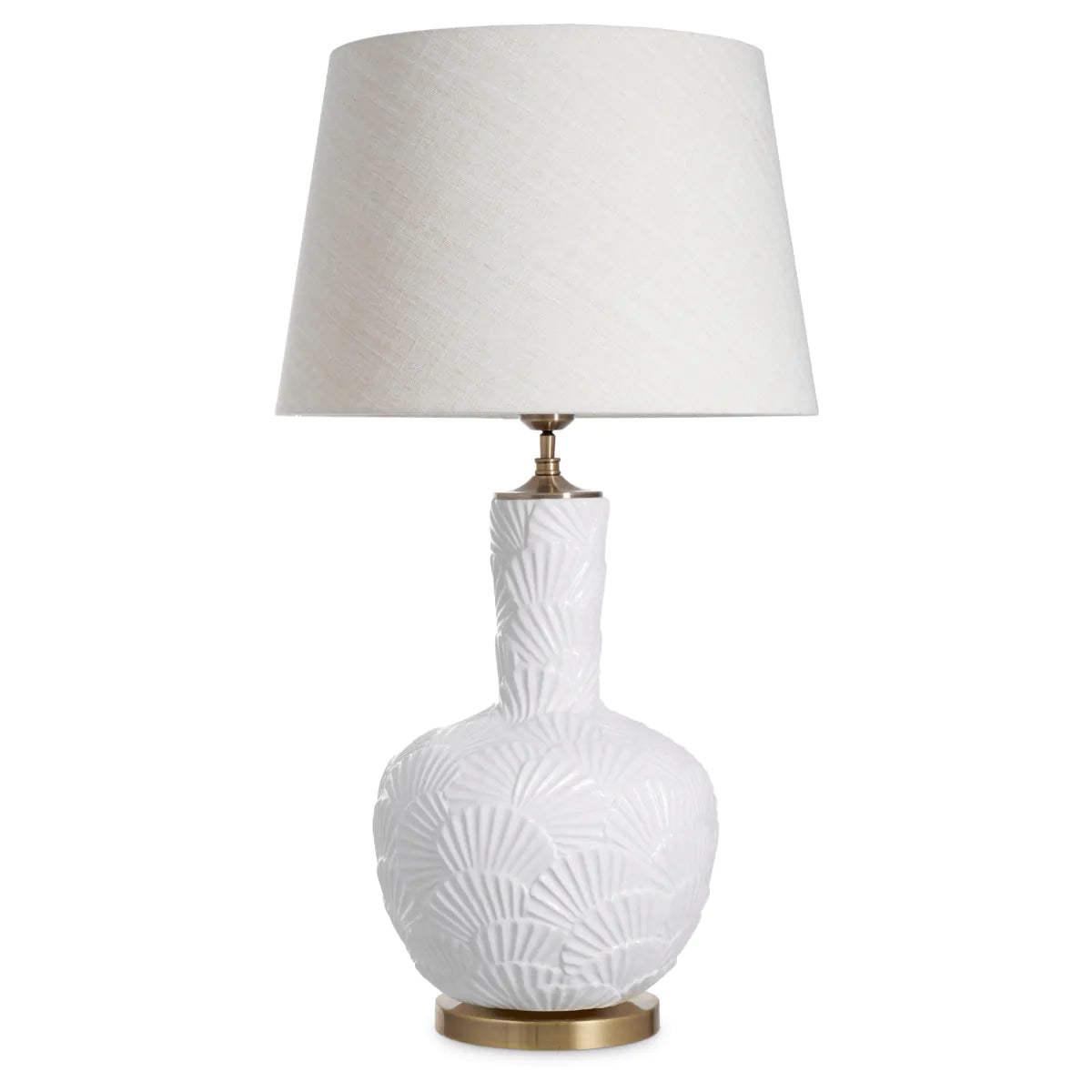 Lampa stołowa ANDORRA złamana biel