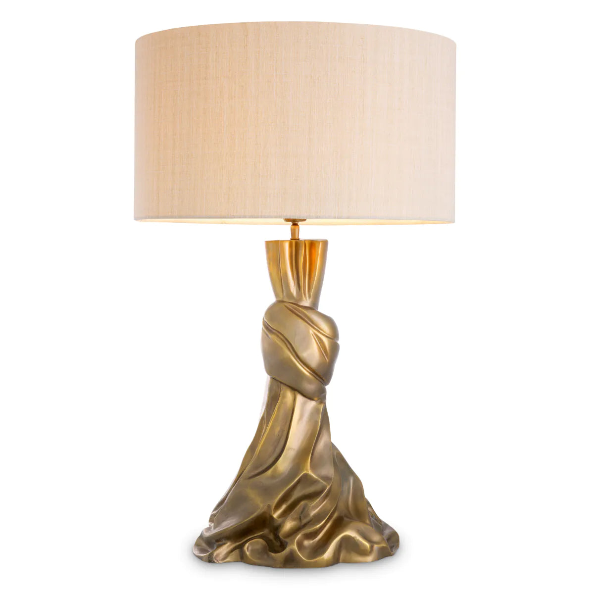 Banyan table lamp ancient golden