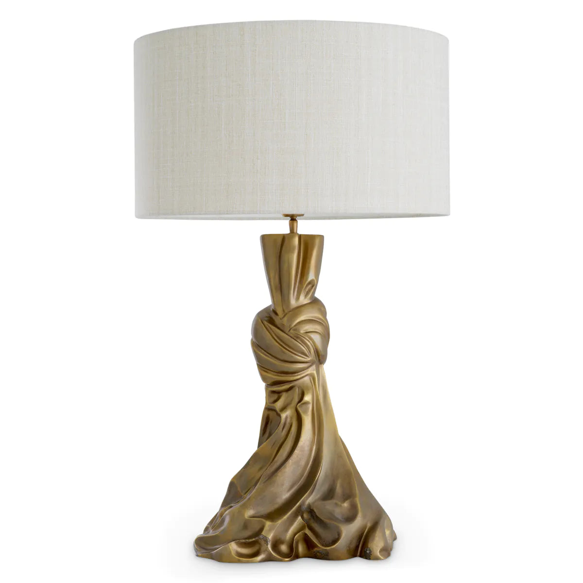 Banyan table lamp ancient golden