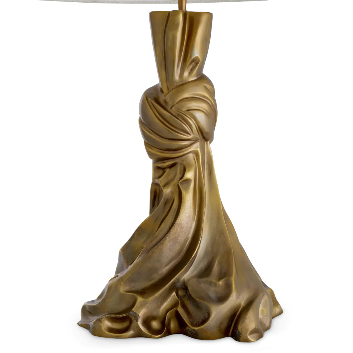 Banyan table lamp ancient golden