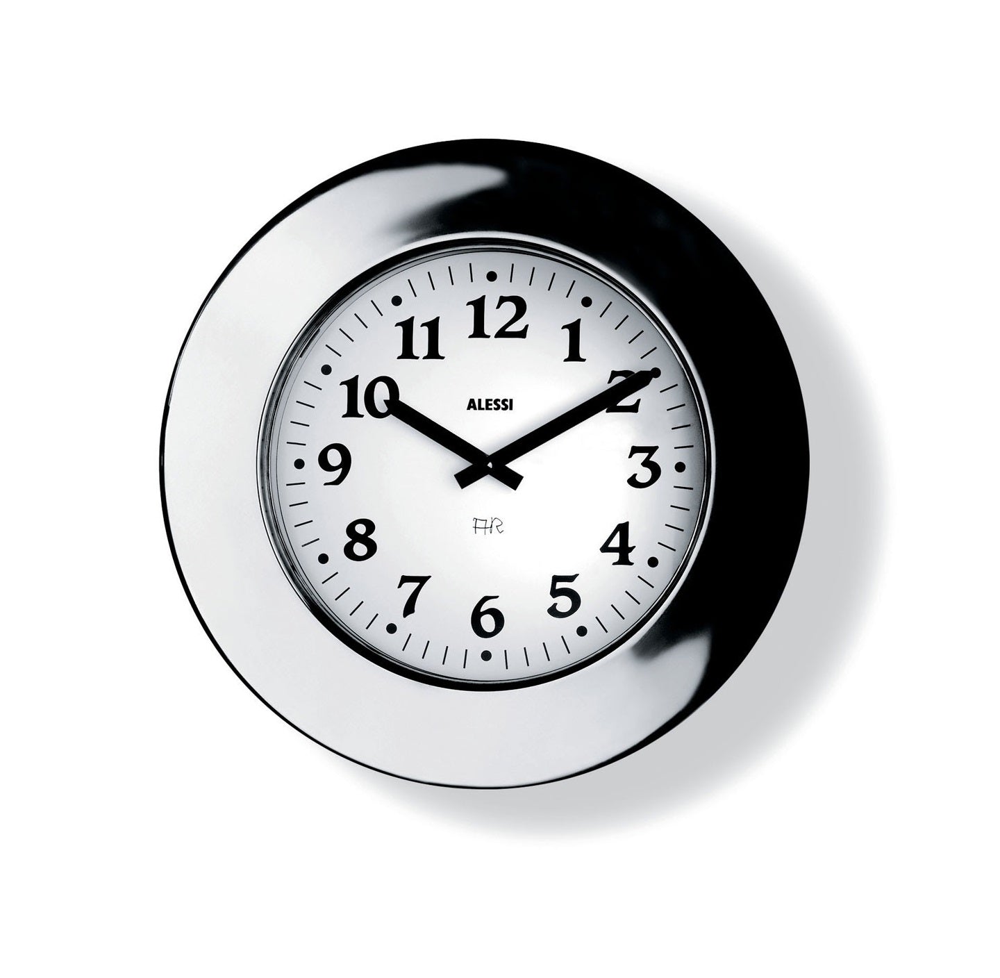 Silver moments wall clock