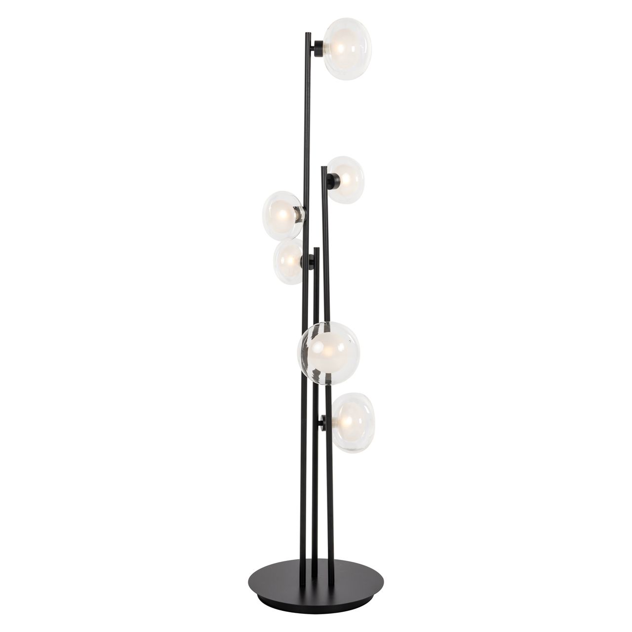 Lampa podłogowa LUVA czarny