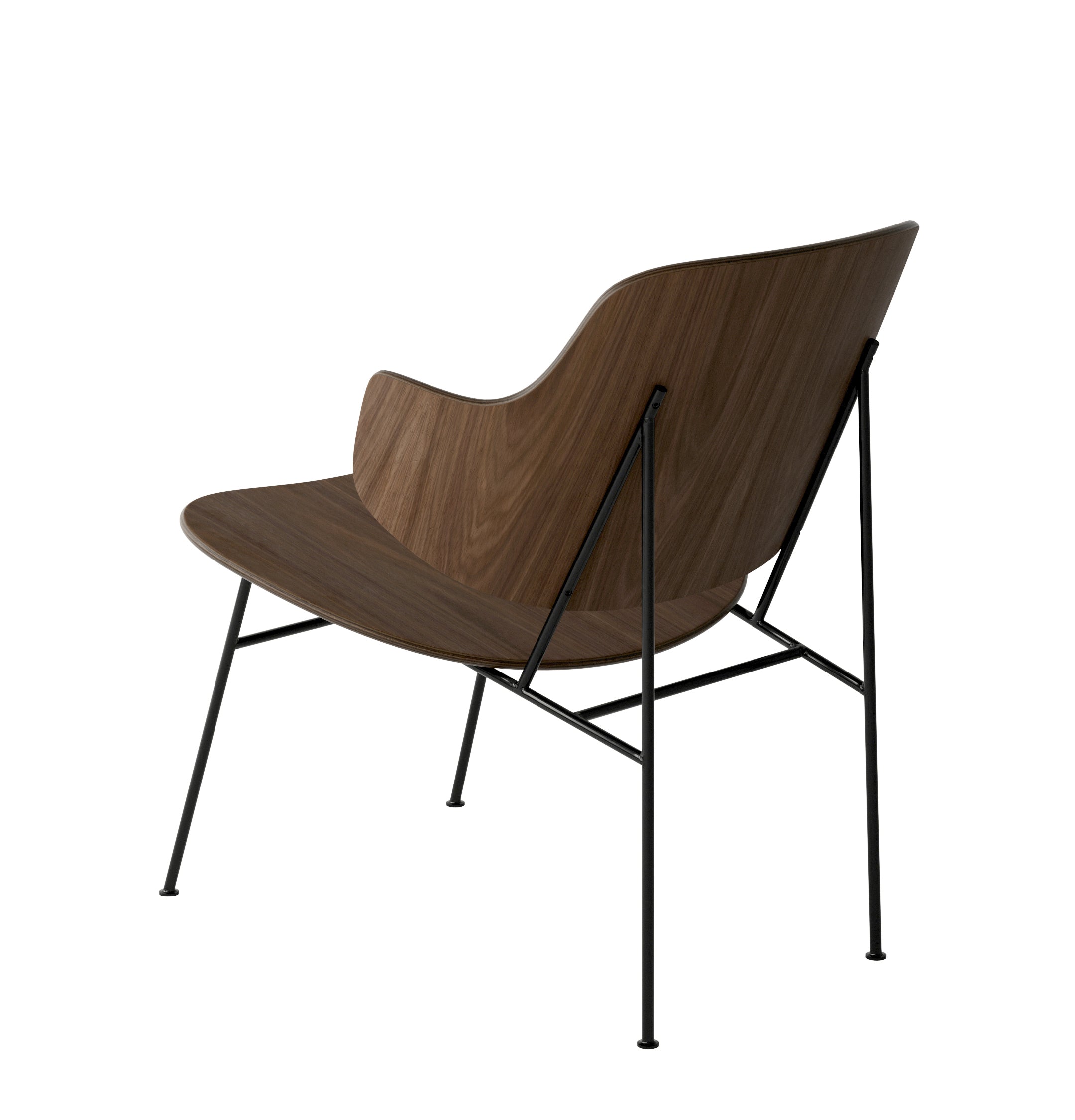 PENGUIN Armchair walnut