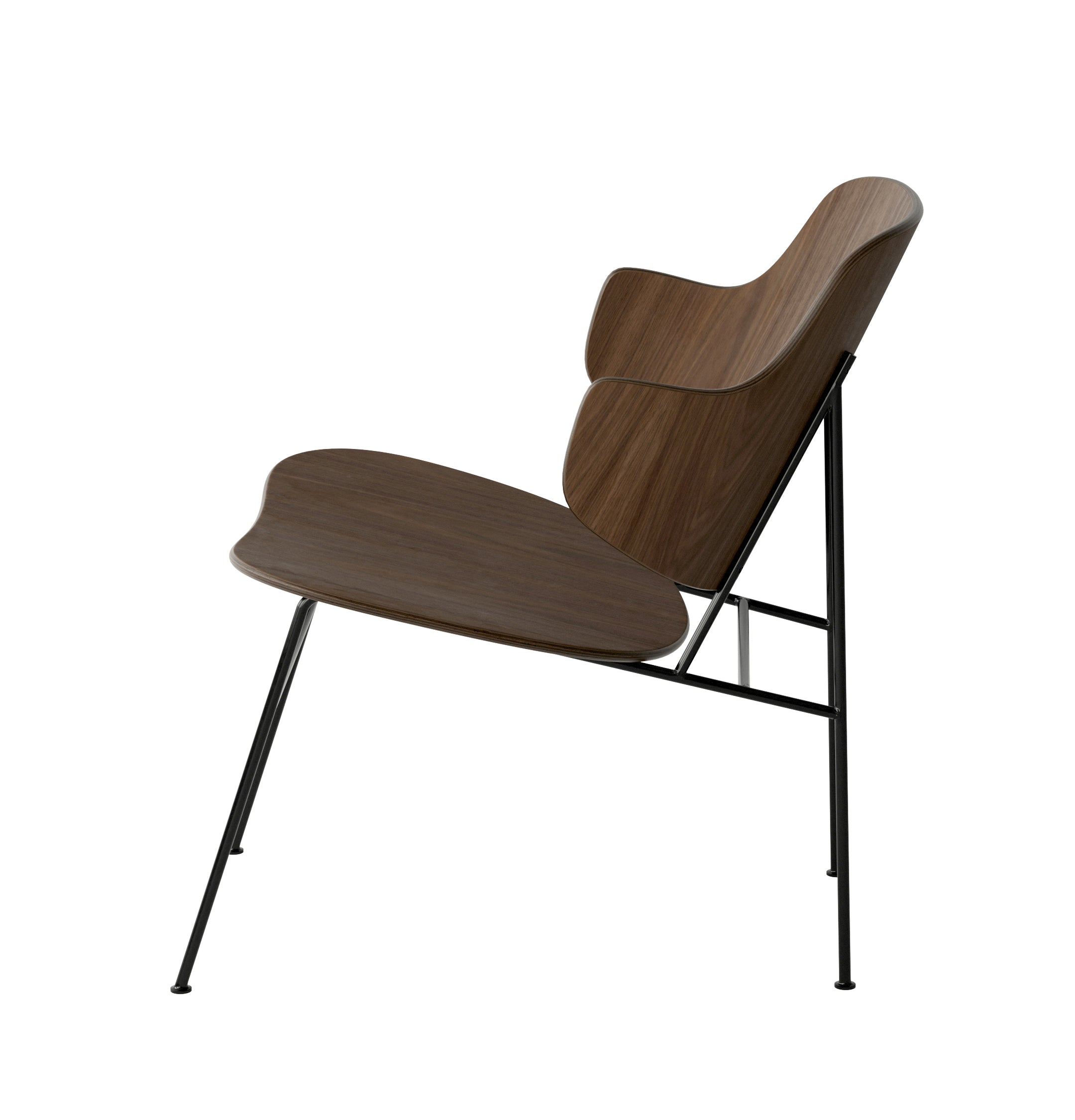 PENGUIN Armchair walnut