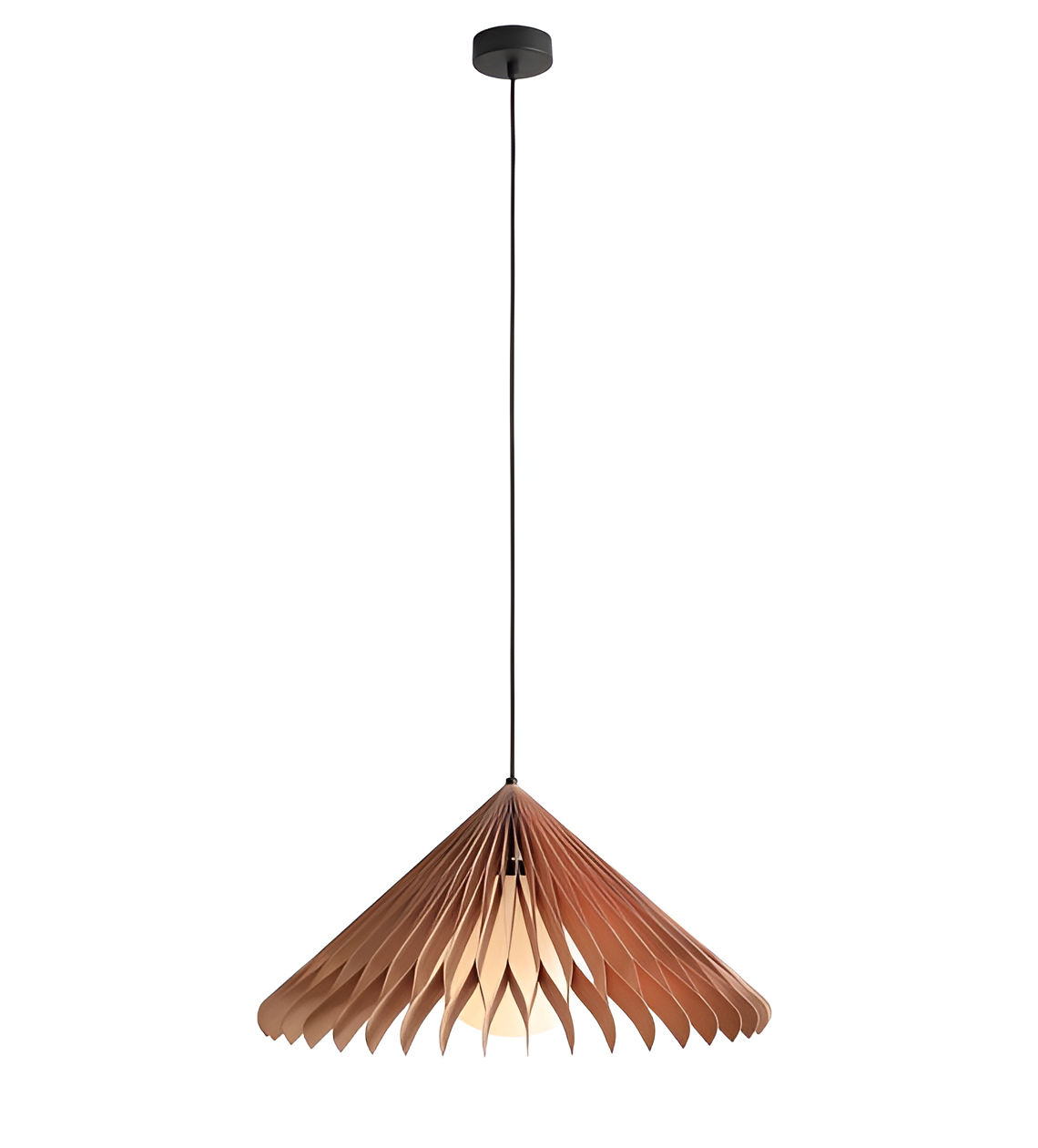 Lampa wisząca NATURE SUN drewno bukowe