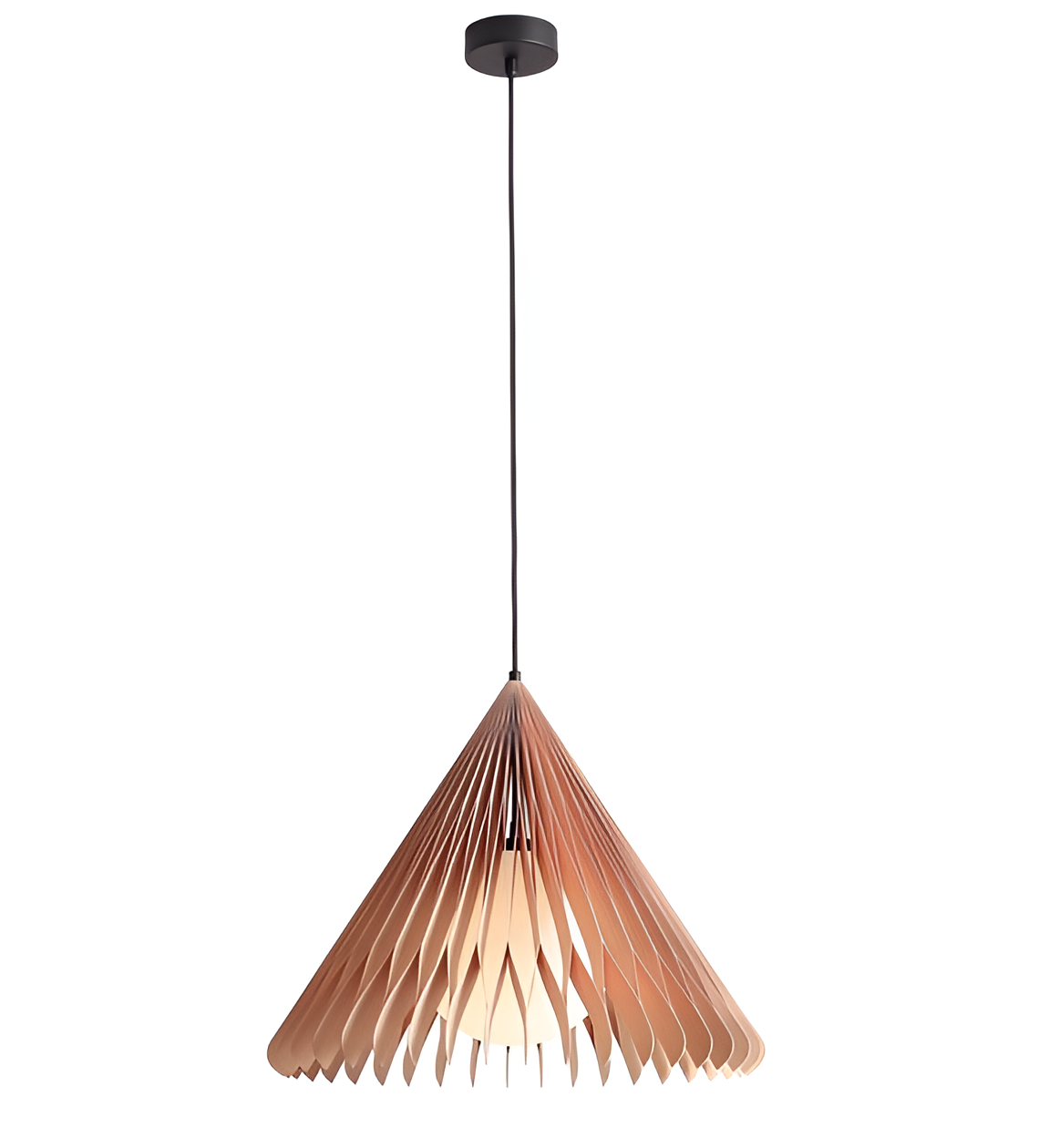 Lampa wisząca NATURE SUN drewno bukowe