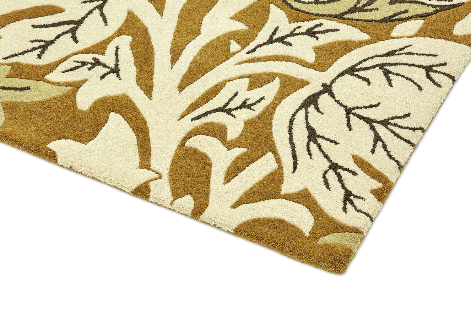 MOREW ELMCOTE GOLD gelber Teppich 