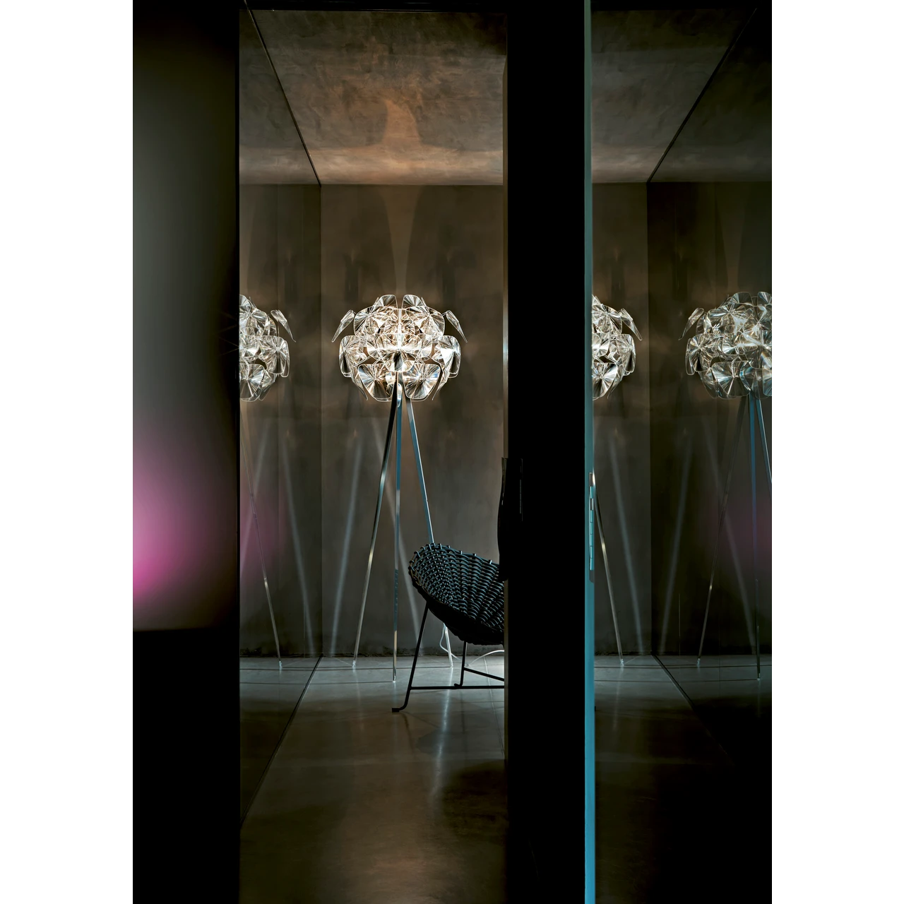 Transparent Hope floor lamp