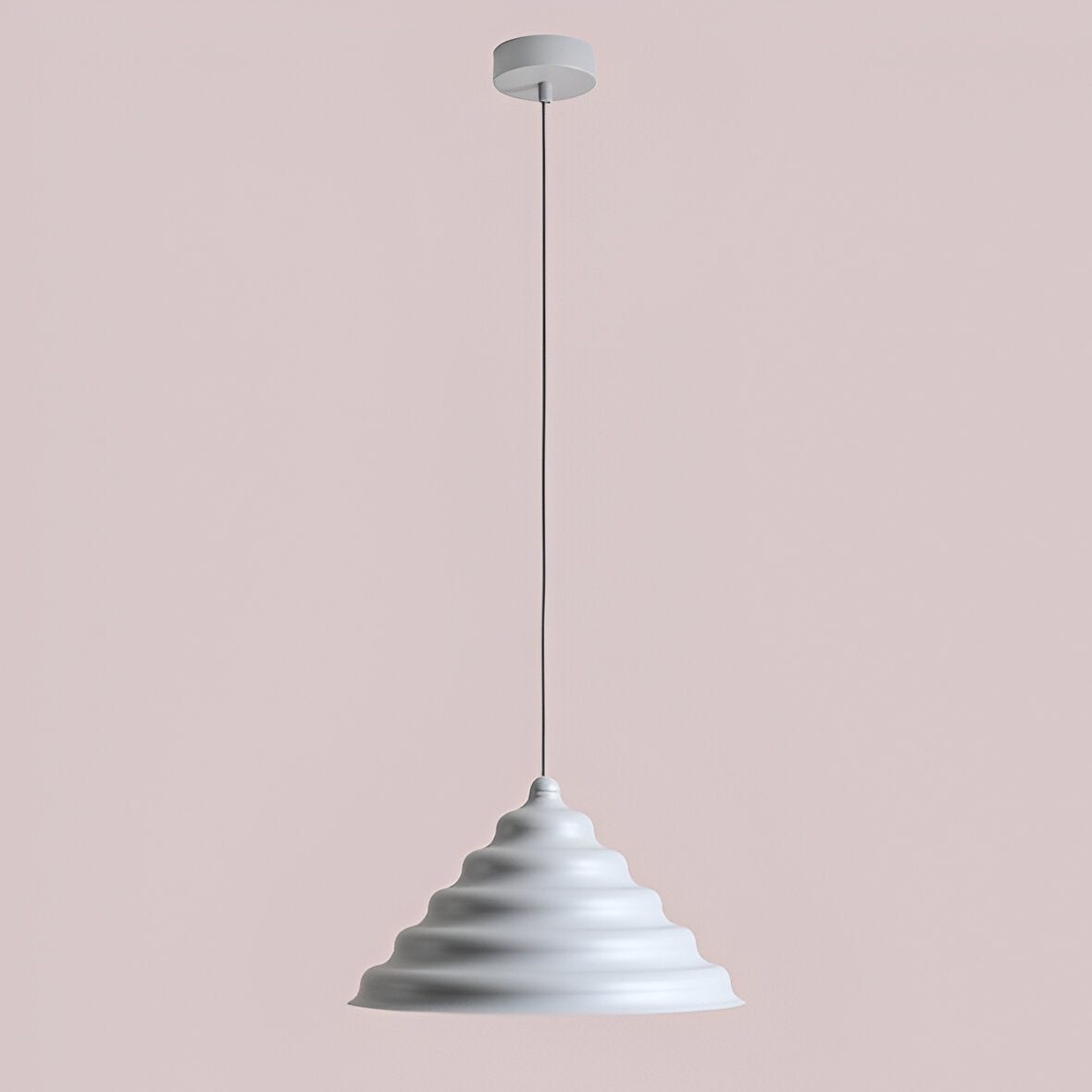 Lampa wisząca FALA szary