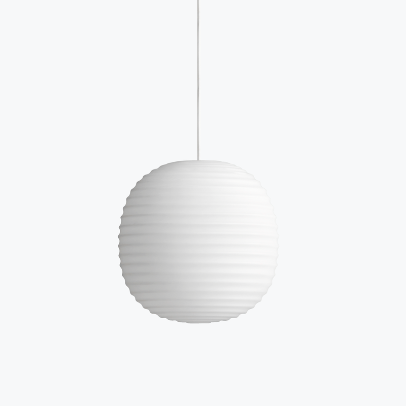 LANTER White hanging lamp