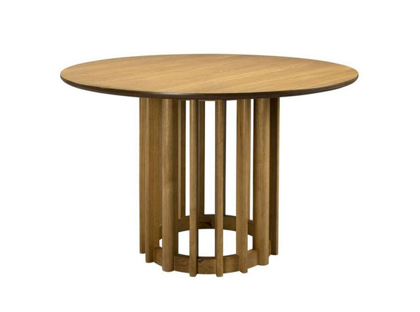 Stół okrągły BARLET drewno dębowe Dutchbone    Eye on Design