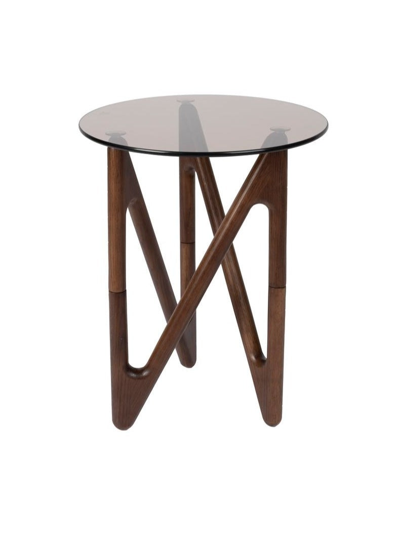 Stolik NAIA orzechowy [Amelia], Dutchbone, Eye on Design