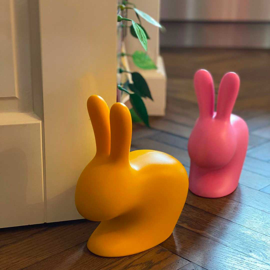 Stoper do drzwi RABBIT XS biały