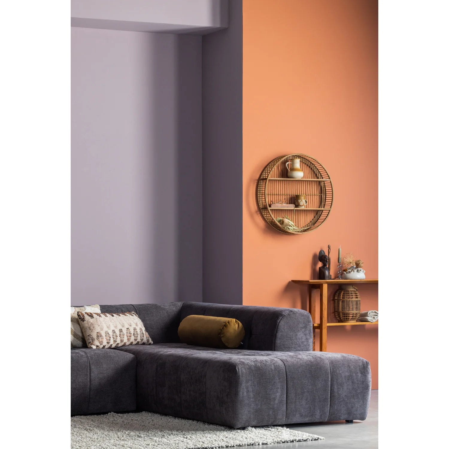 Mustard socket pillow