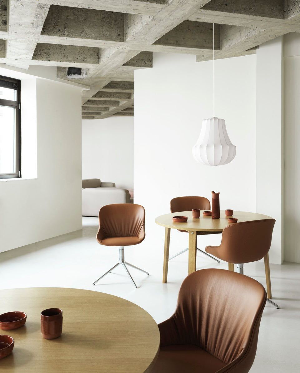 Hyg Comfort 4L Polsterer Bürostuhl mit einer Aluminiumbasis