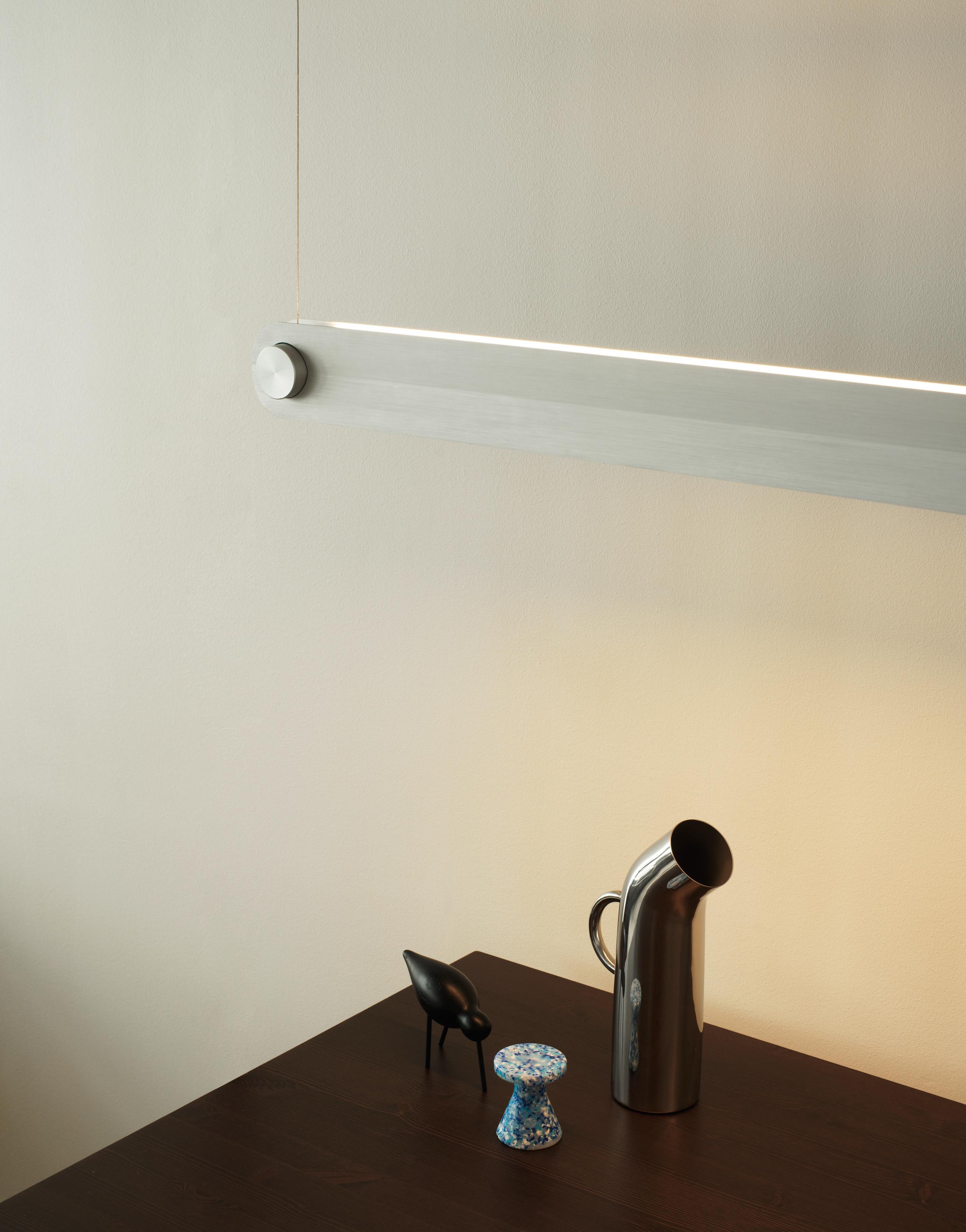 Lampa techniczna DIM LINEAR szczotkowane aluminium