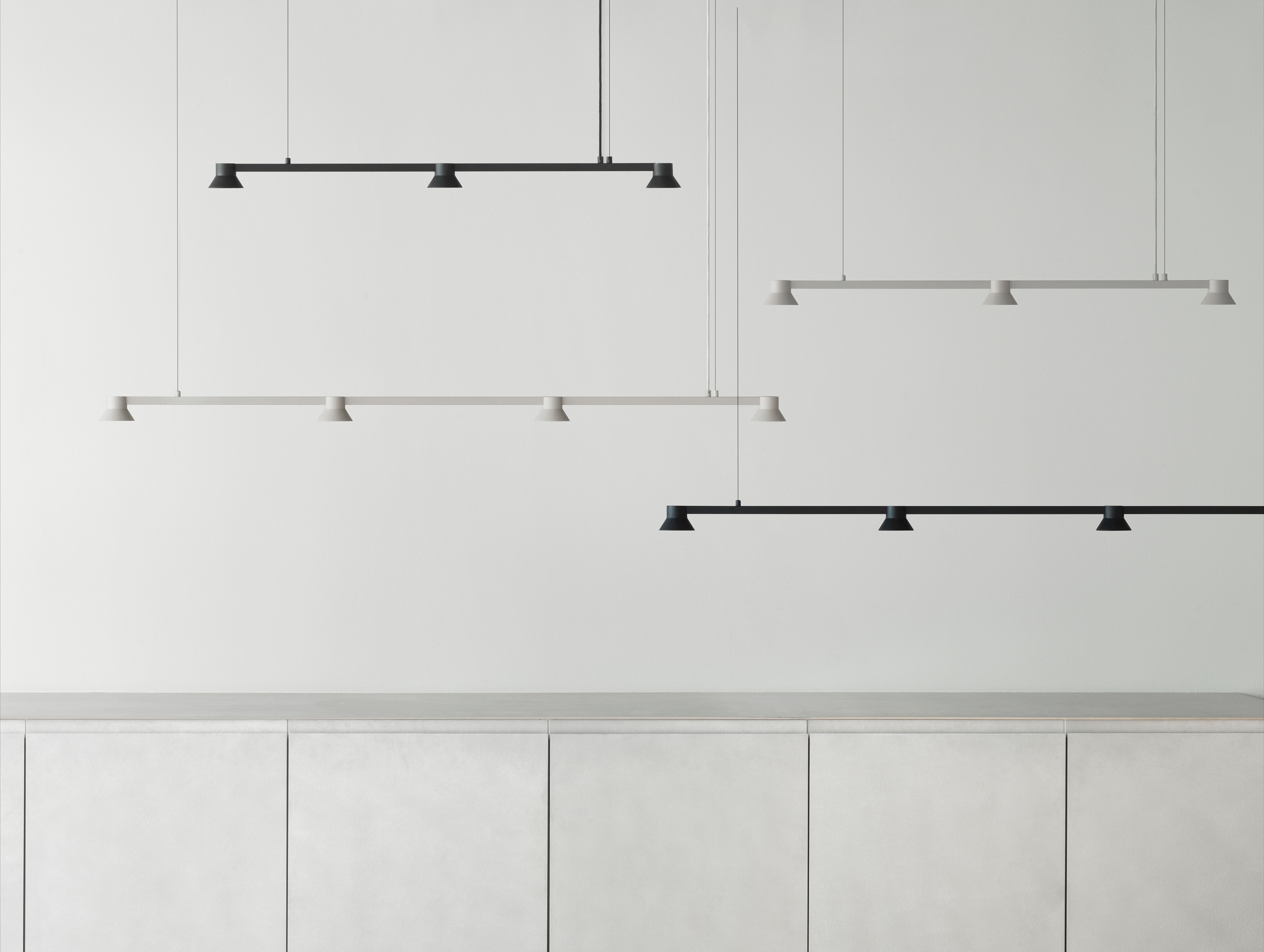 Lampa techniczna HAT ciepły szary