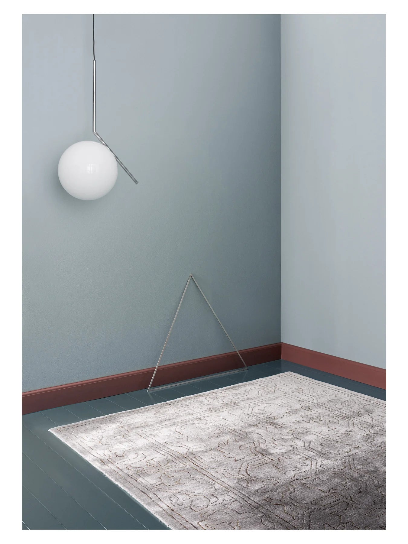 Kaito Silver Rug