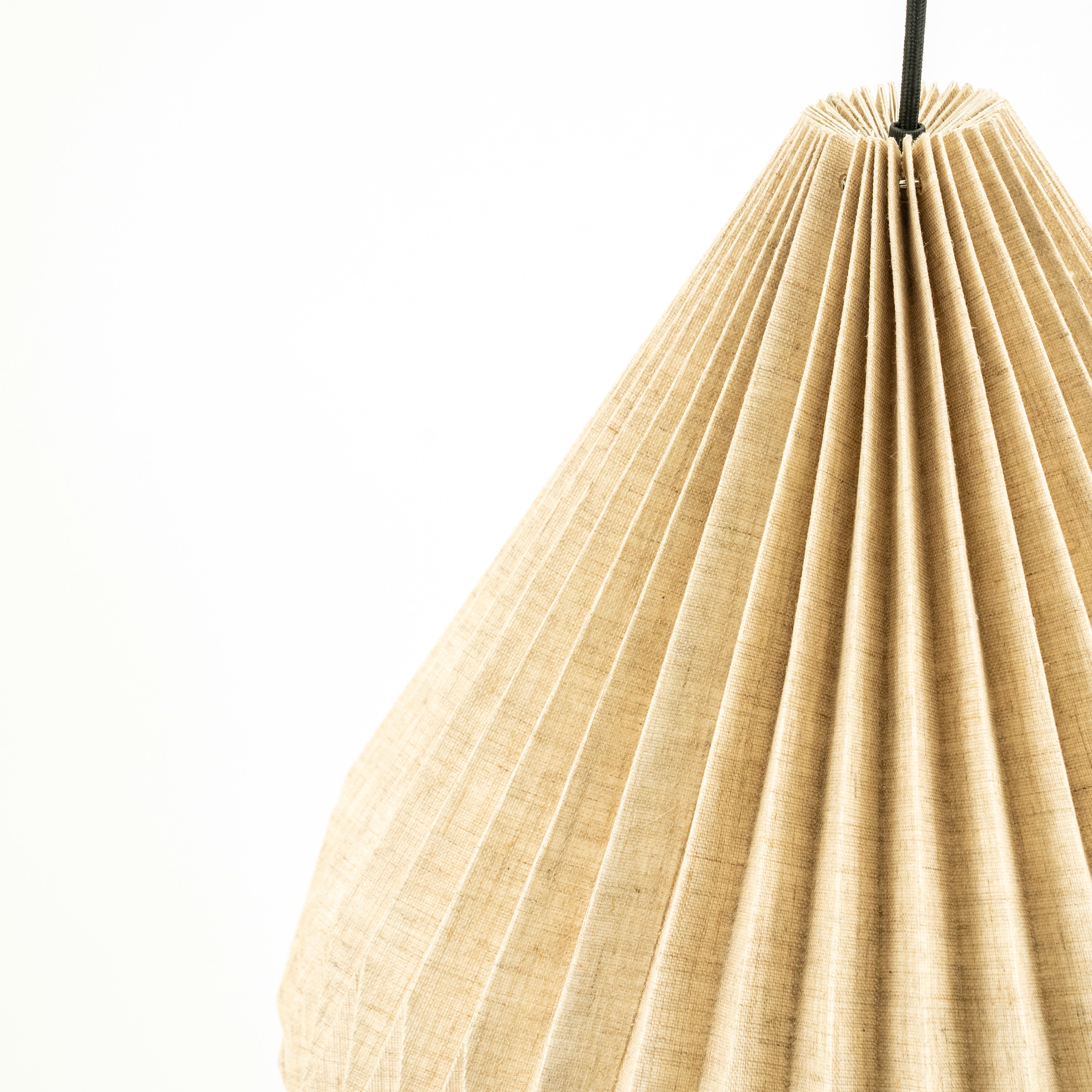 Lampa wisząca ZUKI papier i len