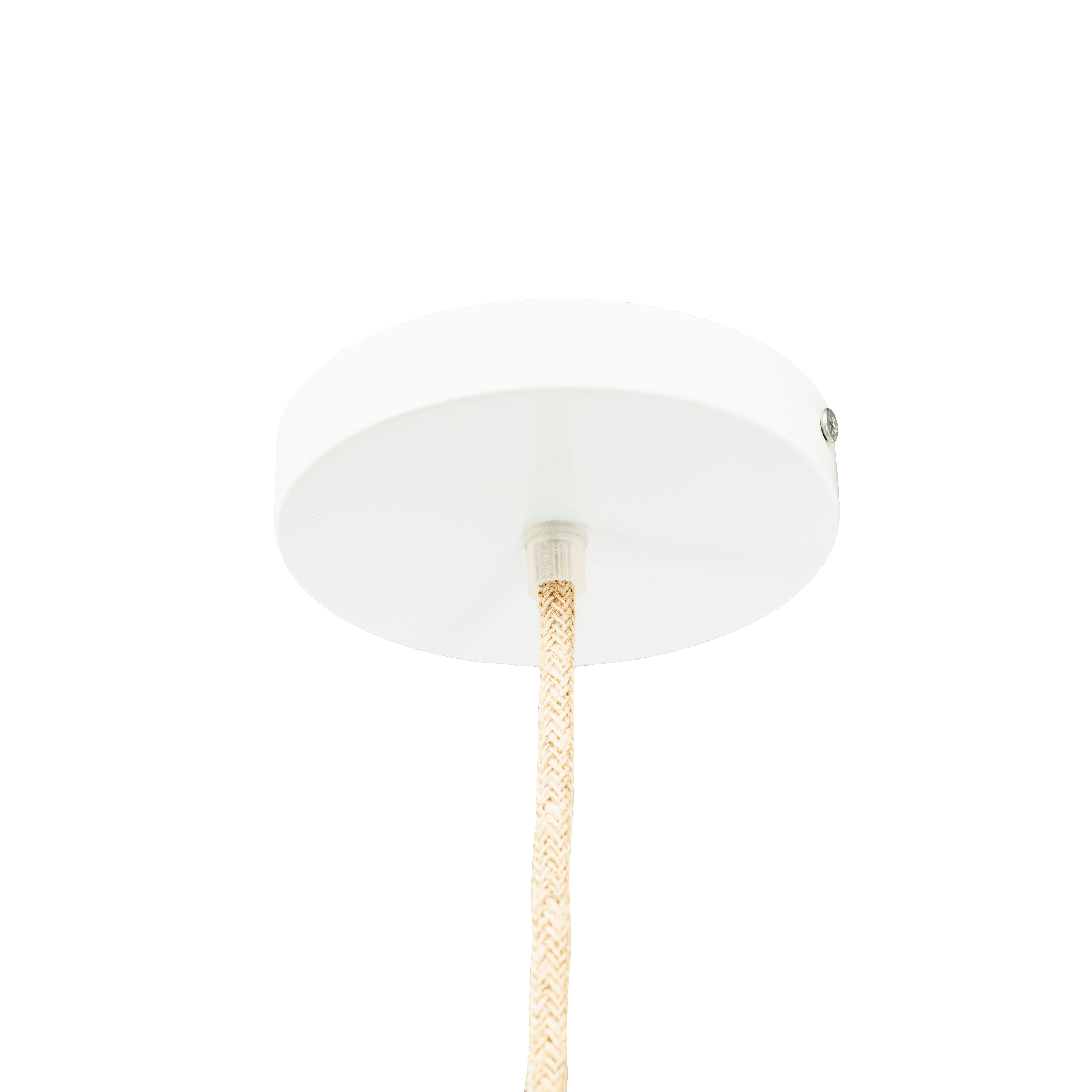 Lampa wisząca REB bawełna z trawą morską