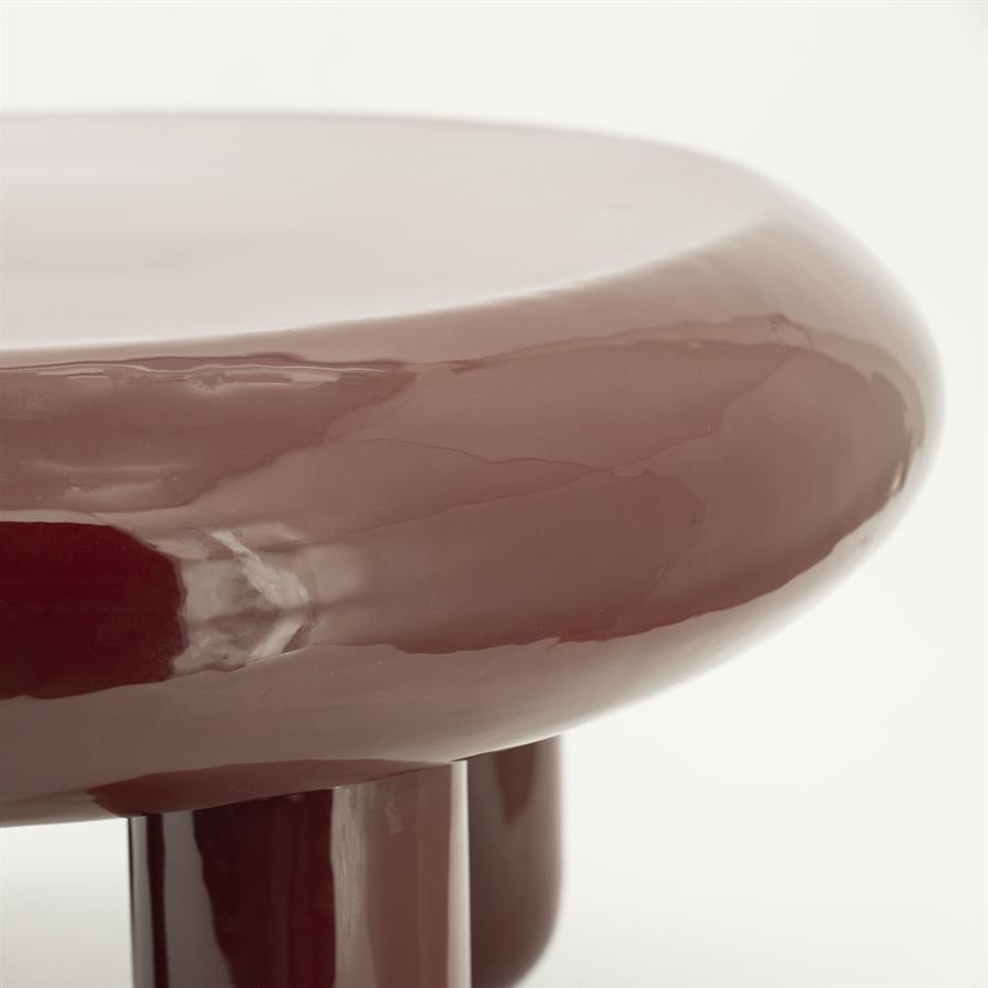 BALLOON burgundy coffee table