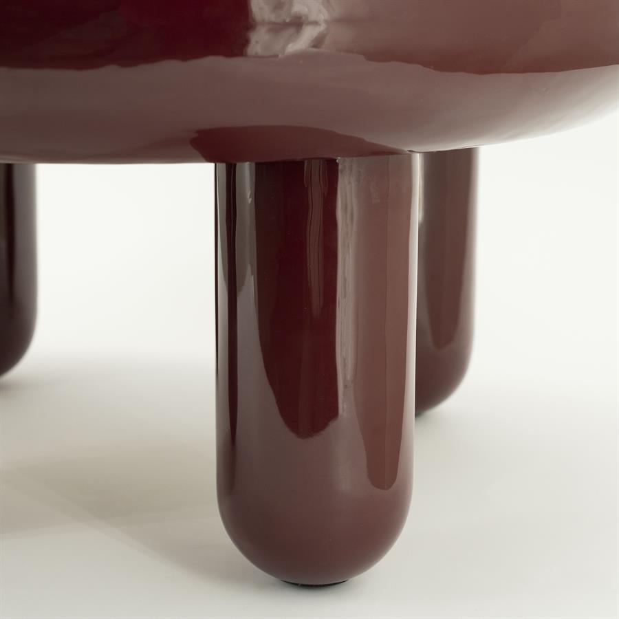BALLOON burgundy coffee table