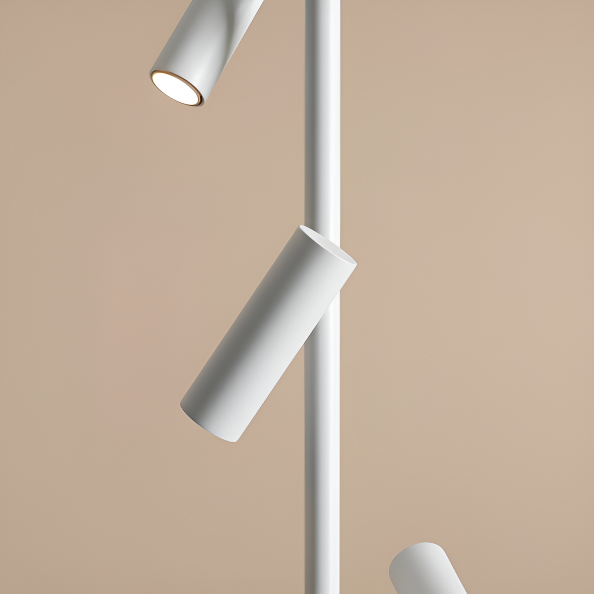Lampa podłogowa TREVO biały
