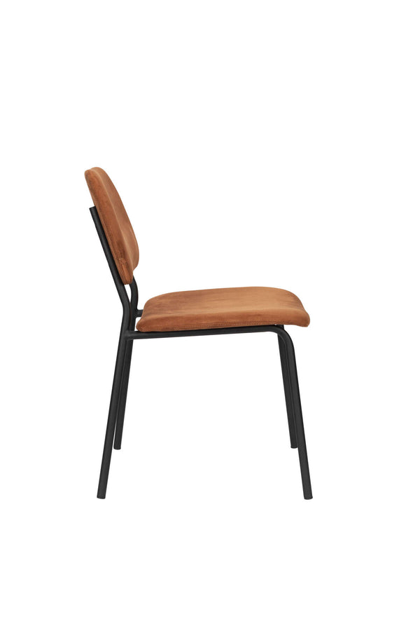 Krzesło DARBY ceglasty [Amelia], Dutchbone, Eye on Design