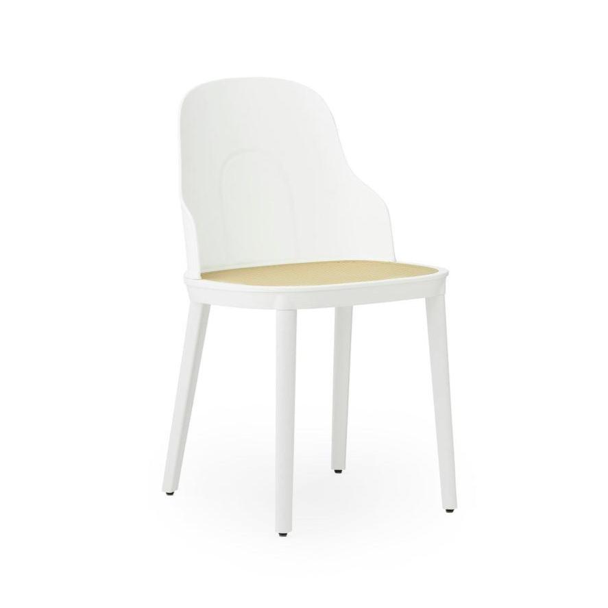 Allez PP White Chair mit Wicker